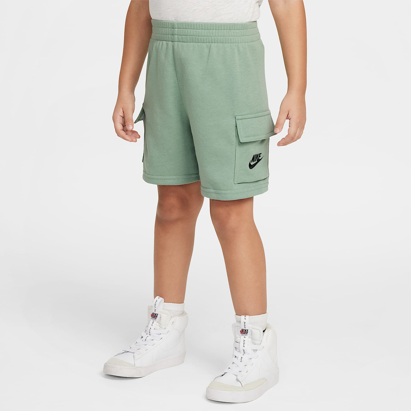 Nike Sportswear Little Kids' Pocket T-Shirt and French Terry Shorts Set