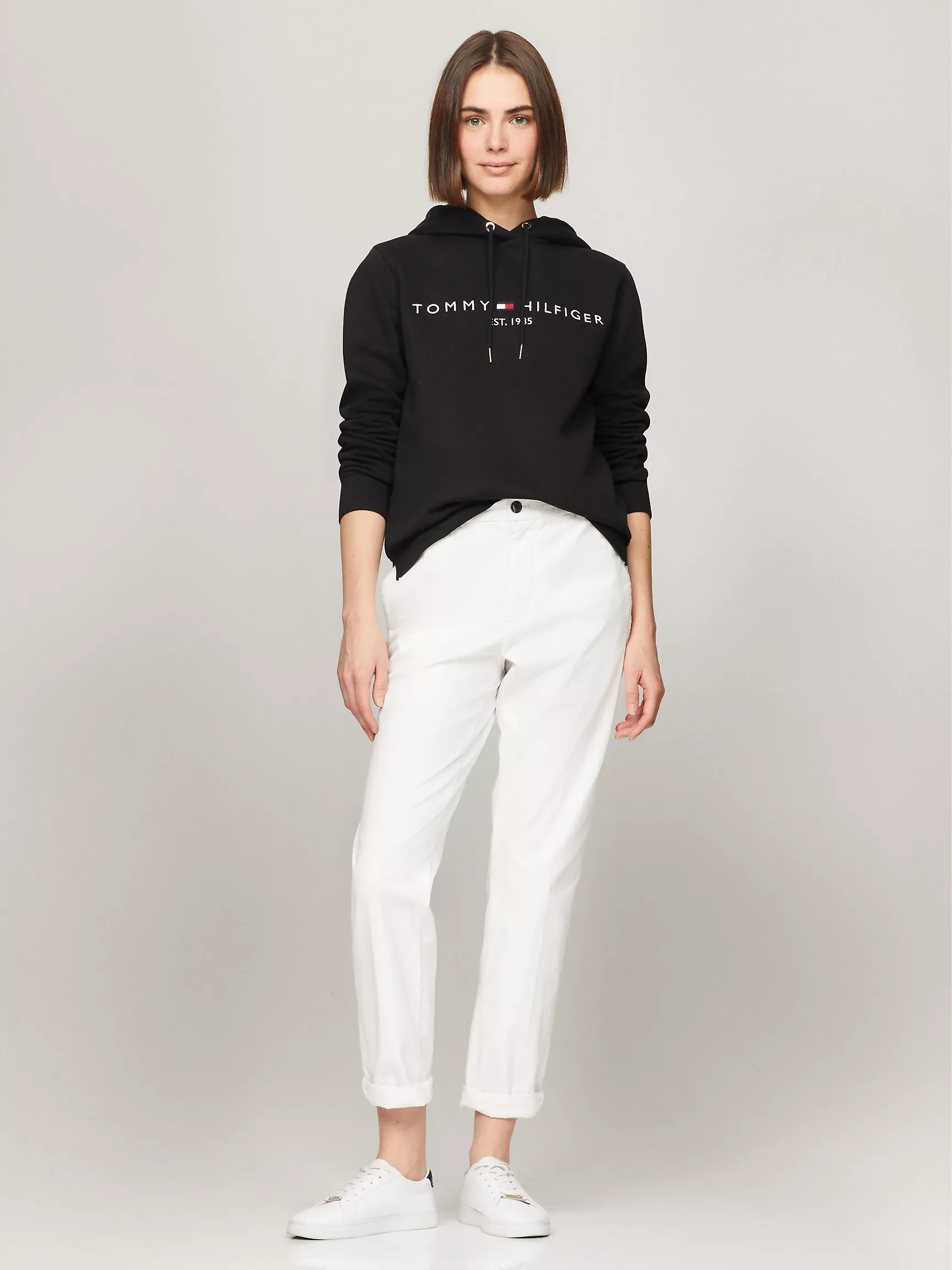 Женское худи Tommy Hilfiger, Худи с вышитым логотипом Tommy