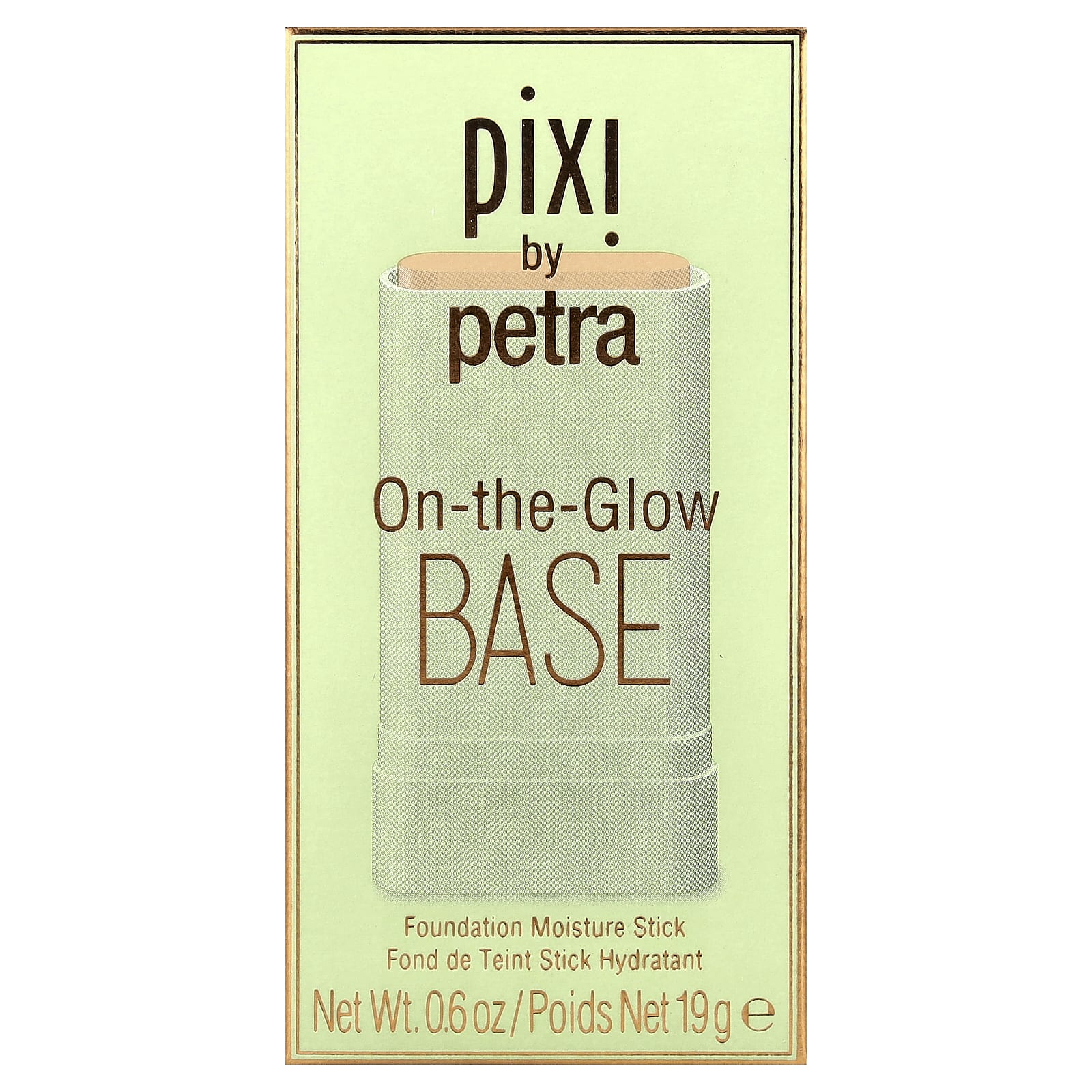Pixi Beauty, On-The-Glow Base, увлажняющий стик для основы, нюдовый, 19 г (0,6 унции)