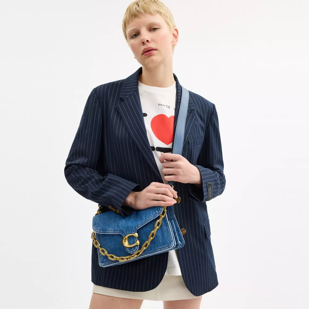 Сумка COACH Chain Tabby Shoulder Bag