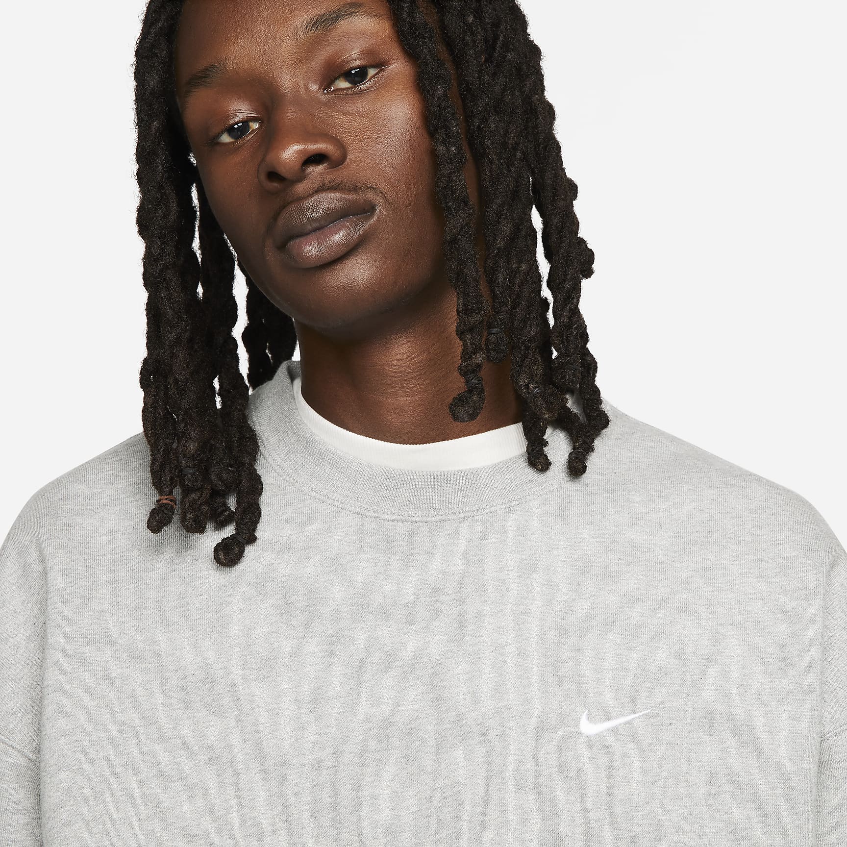 Nike Solo Swoosh Men's Fleece Crew