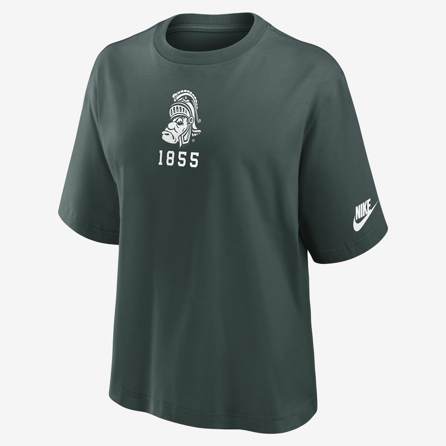 Michigan State Spartans Legacy Established Boxy Women's Nike College T-Shirt