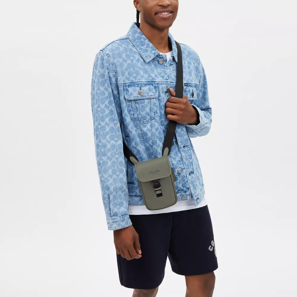 Сумка COACH Racer Phone Crossbody Bag
