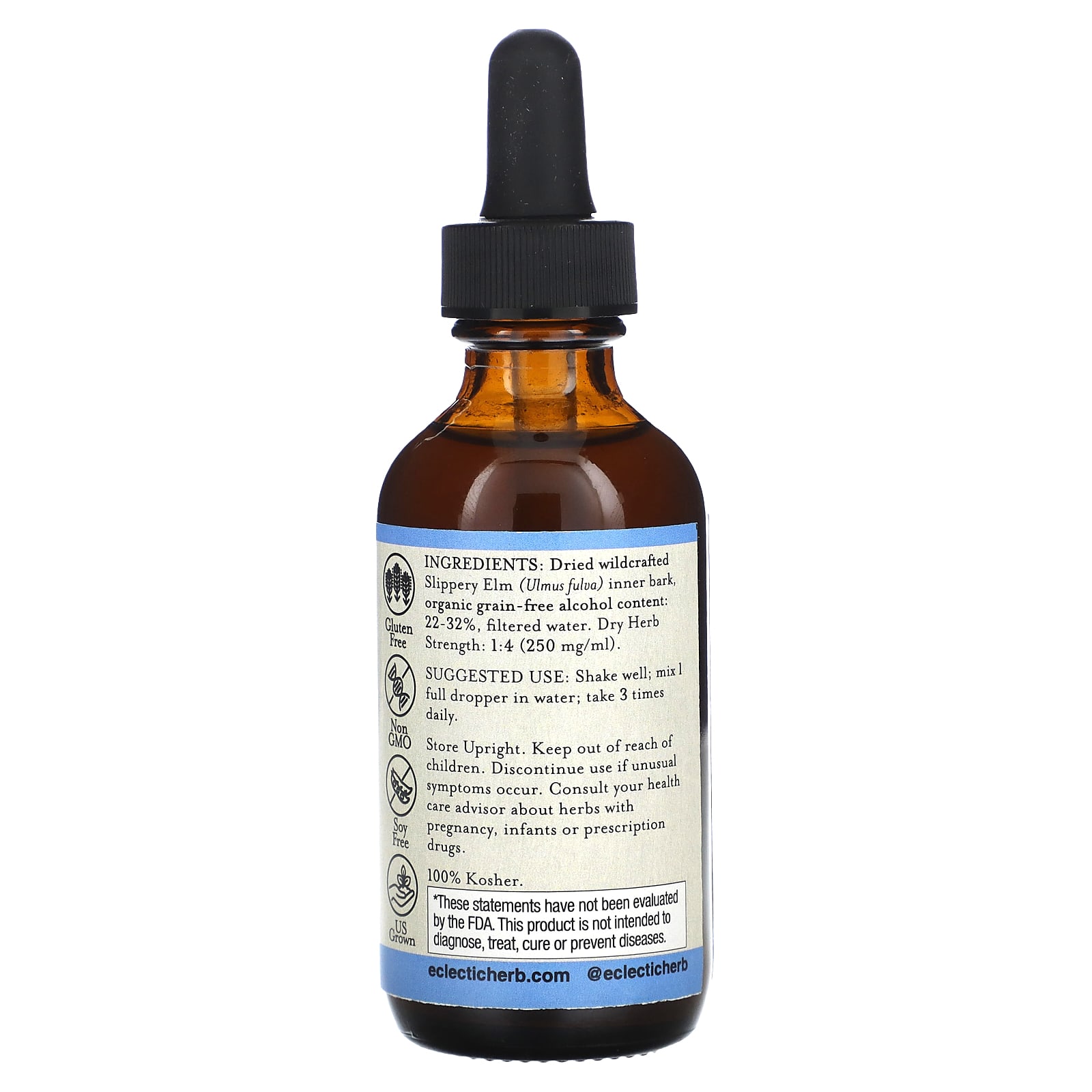 Eclectic Herb, Herb, экстракт красного вяза, 60 мл (2 жидк. унции)