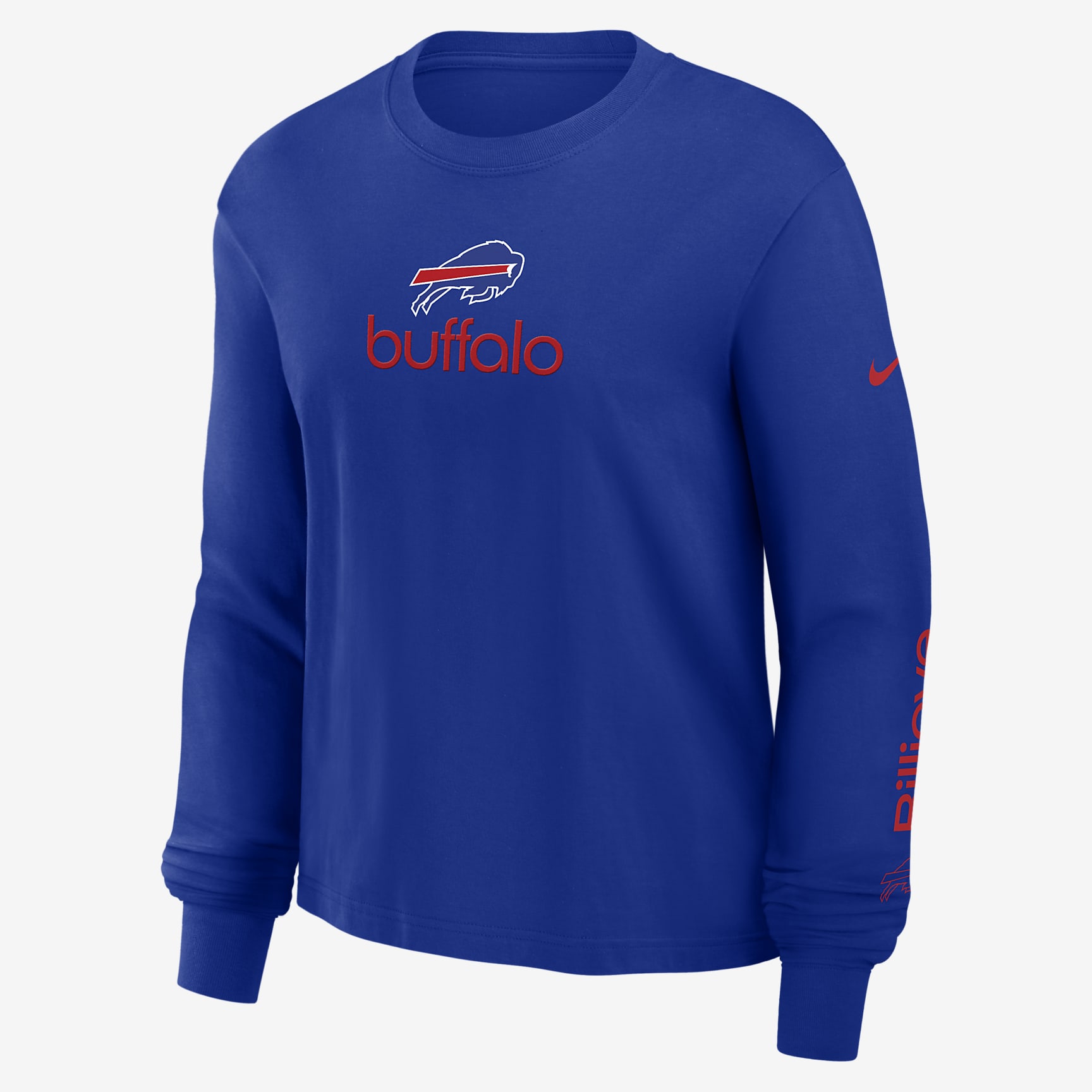 Buffalo Bills Boxy Women's Nike NFL Long-Sleeve T-Shirt