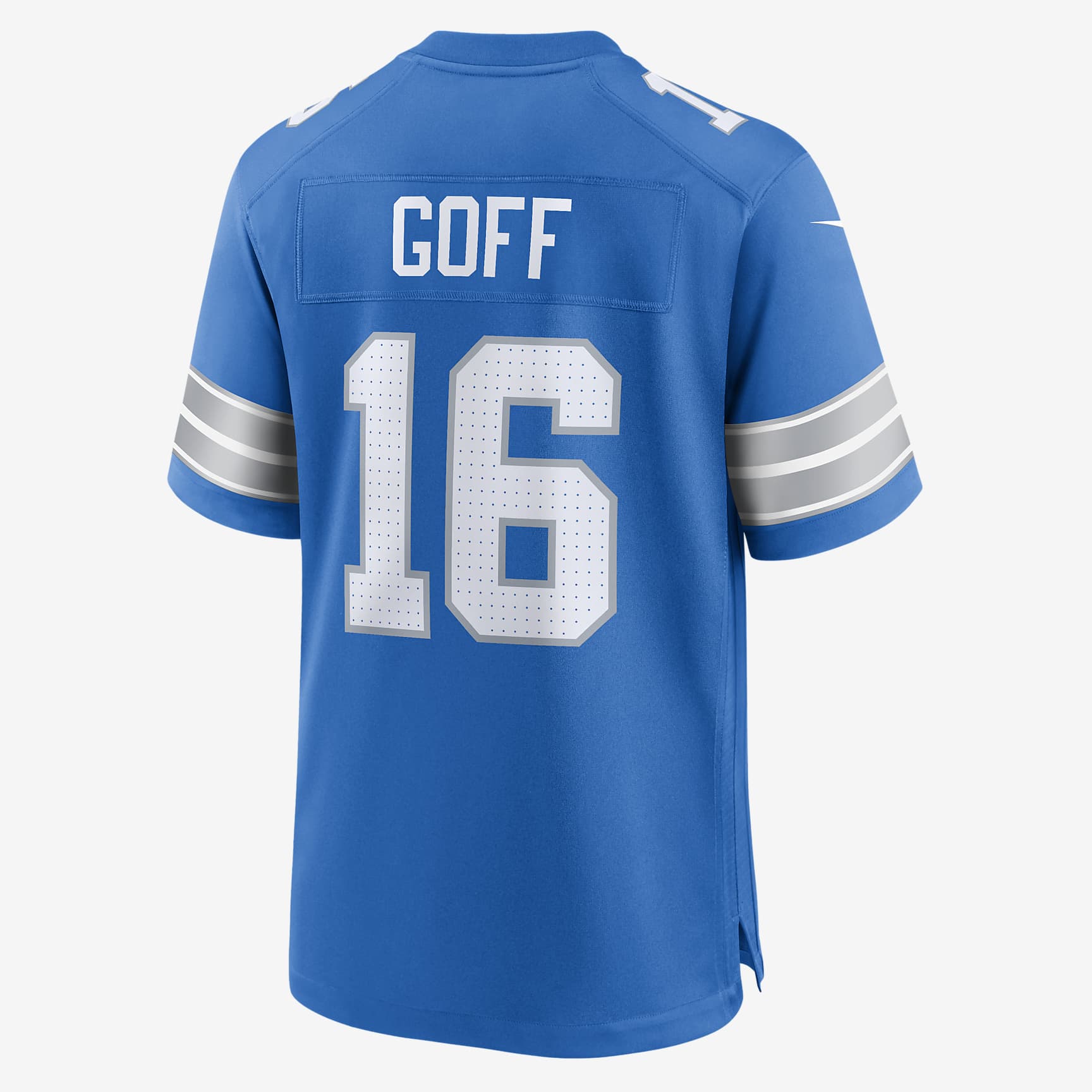 Jared Goff Detroit Lions Men's Nike NFL Game Football Jersey