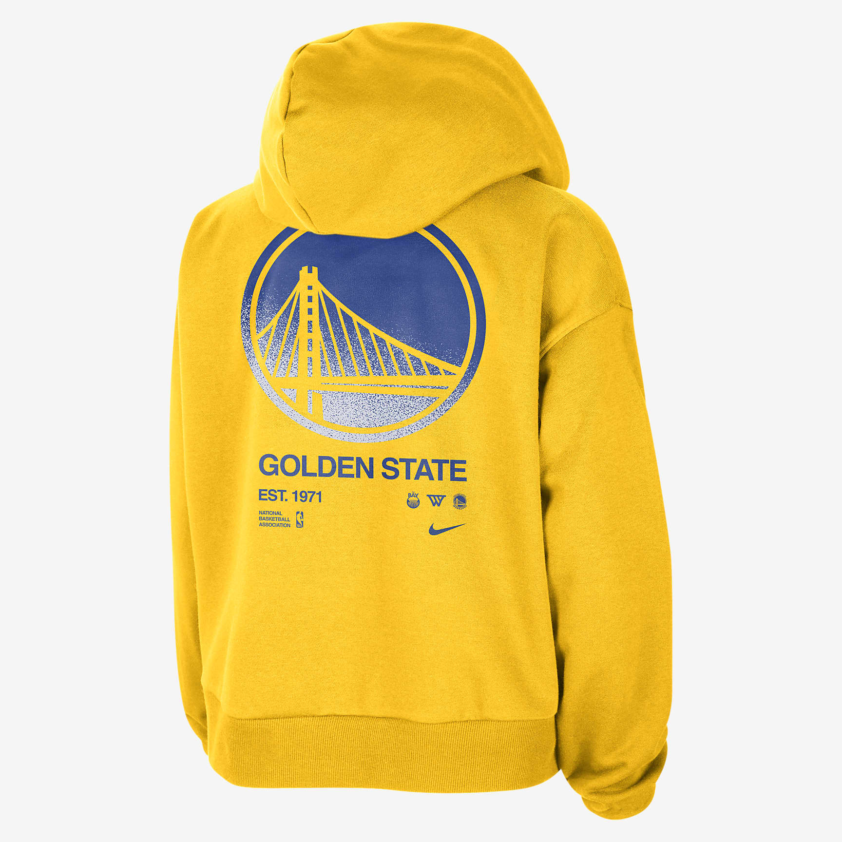 Golden State Warriors Standard Issue Women's Nike Dri-FIT NBA Pullover Hoodie