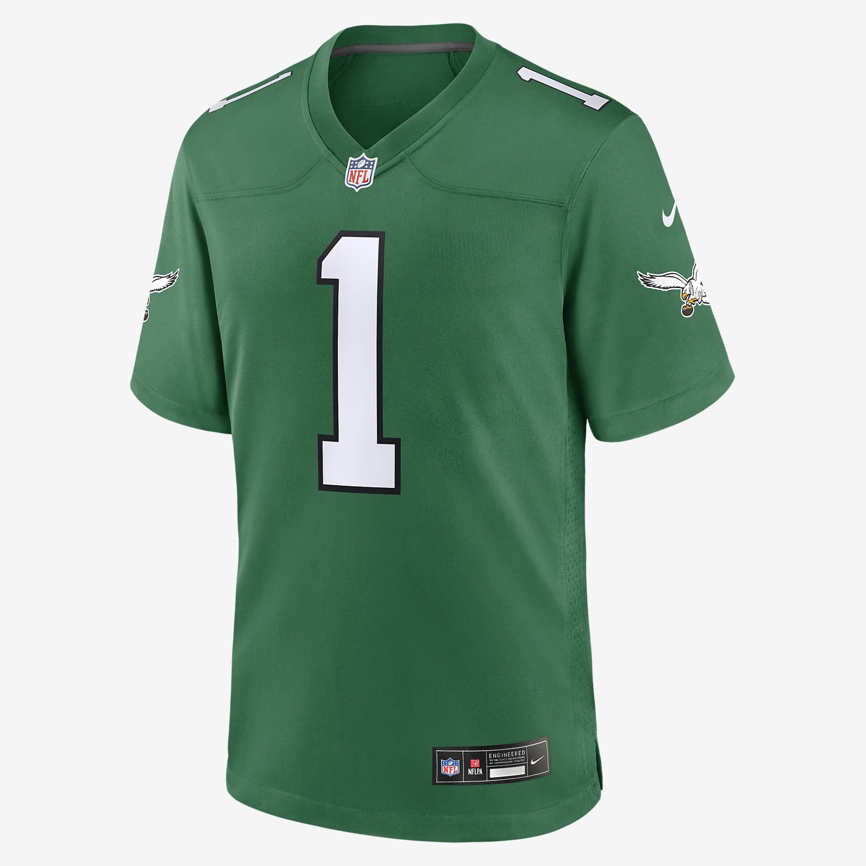 Jalen Hurts Philadelphia Eagles Men's Nike NFL Game Football Jersey