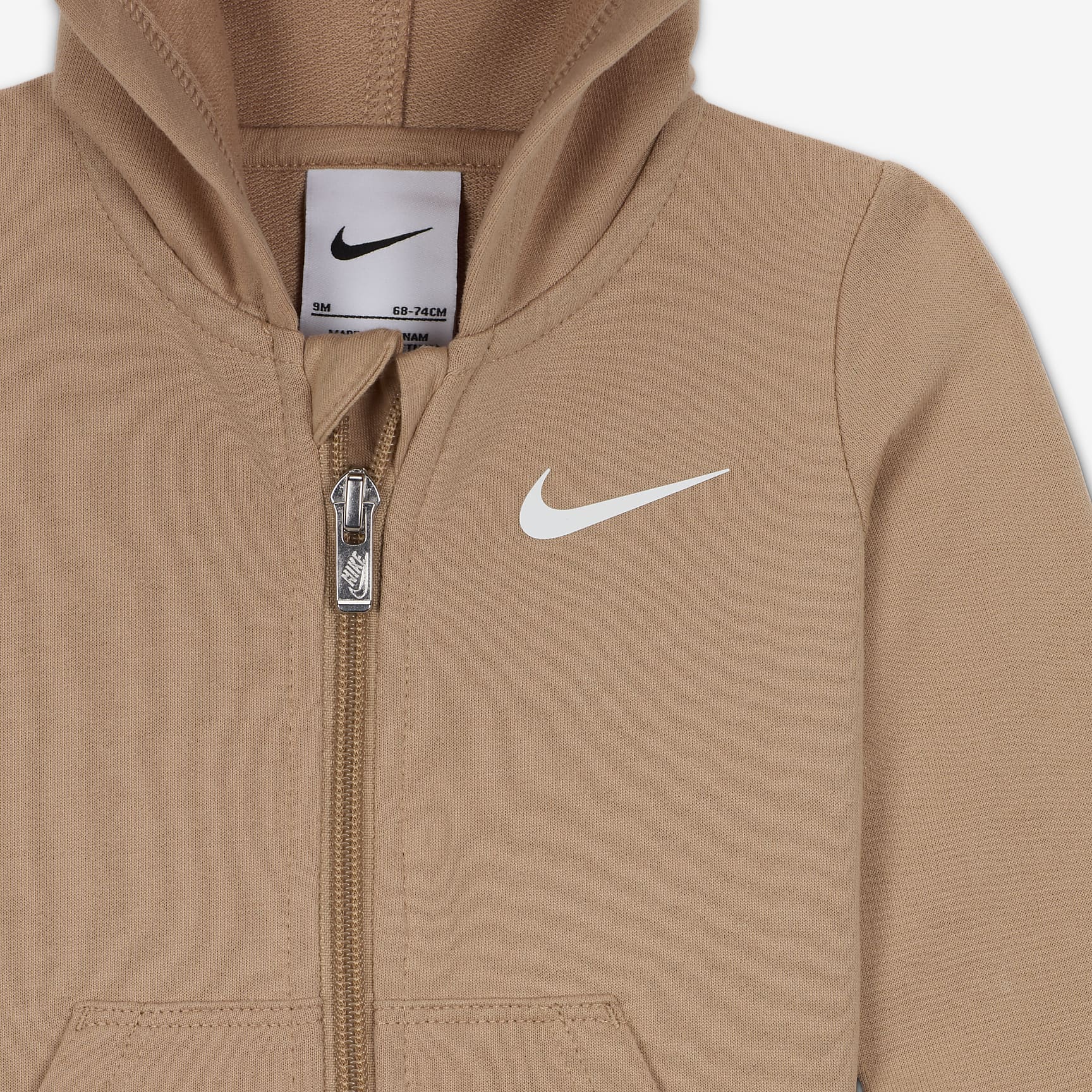 Nike Essentials Baby (0-9M) Hooded Coverall