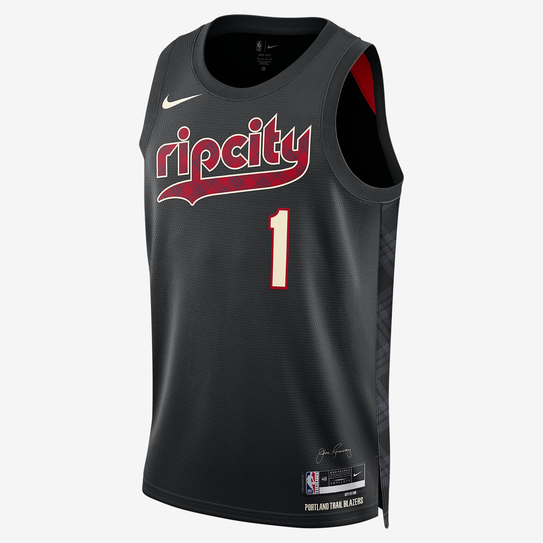 Anfernee Simons Portland Trail Blazers City Edition 2023/24 Men's Nike Dri-FIT NBA Swingman Jersey