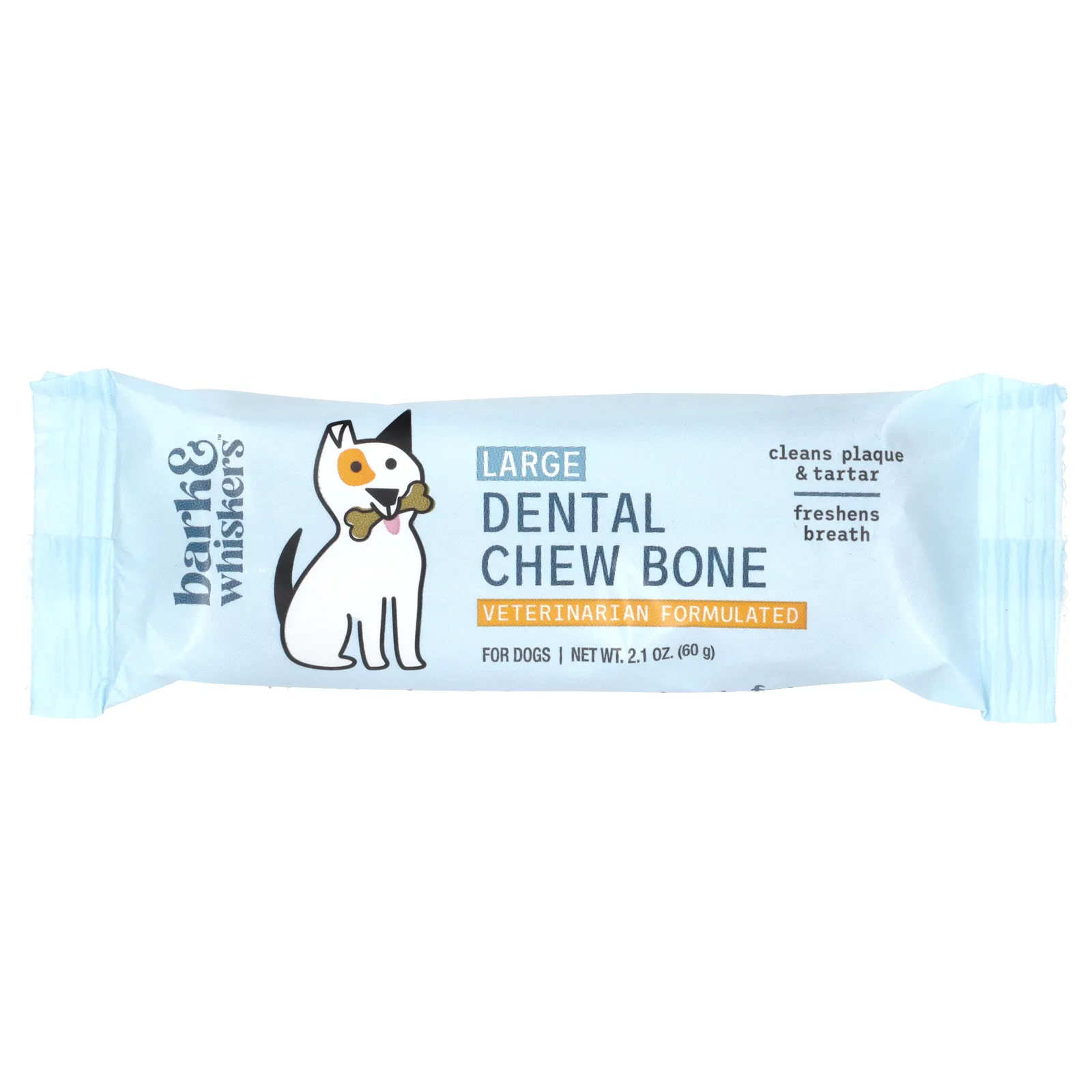Dr. Mercola, Dental Chew Bone, Large, для собак, 12 костей, 61 г (2,15 унции)