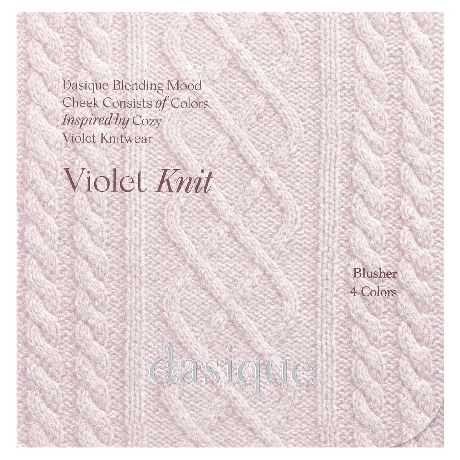 Dasique, Blending Mood Cheek, 05 Violet Knit, 11,4 г