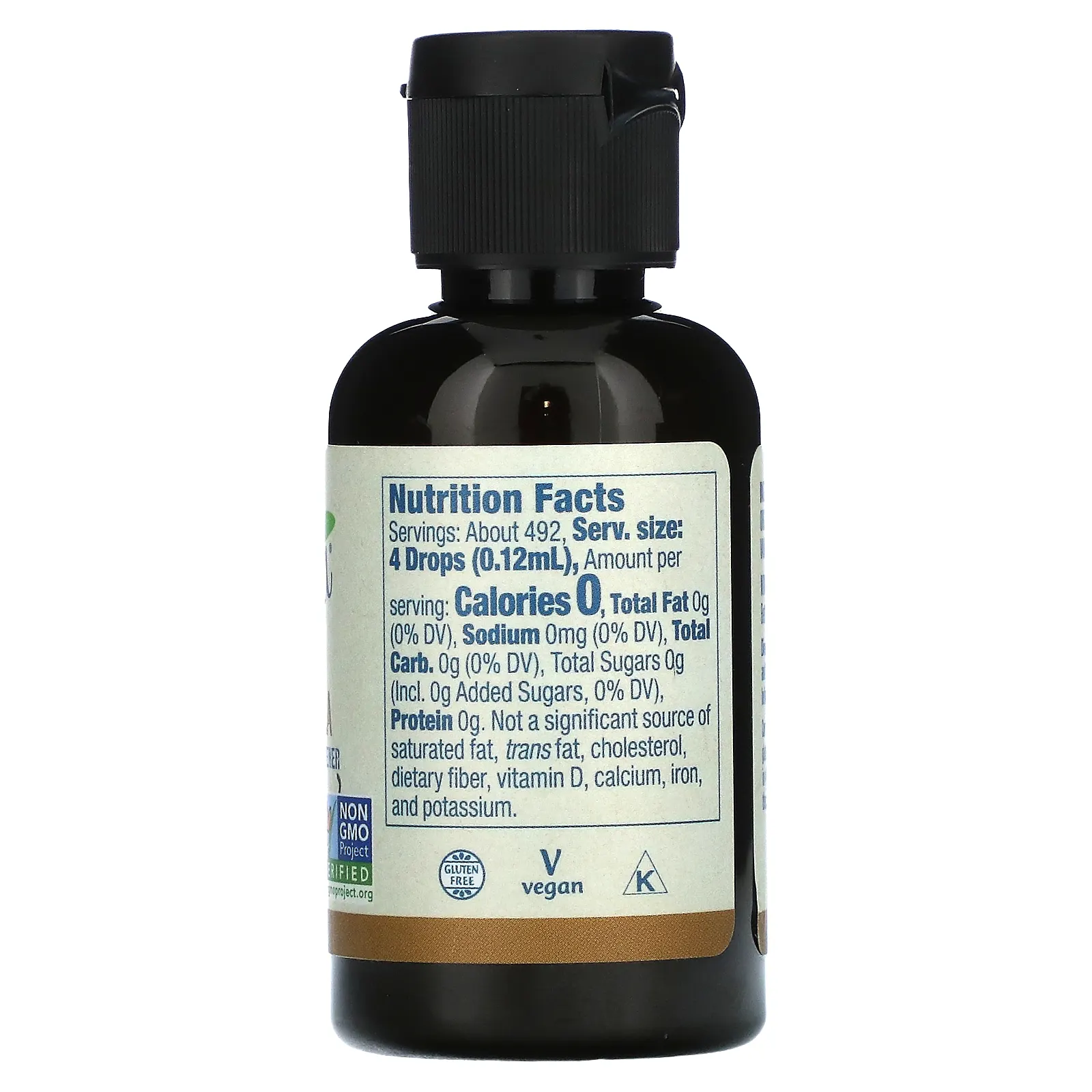 NOW Foods, Жидкий подсластитель Better Stevia, французская ваниль, 59 мл