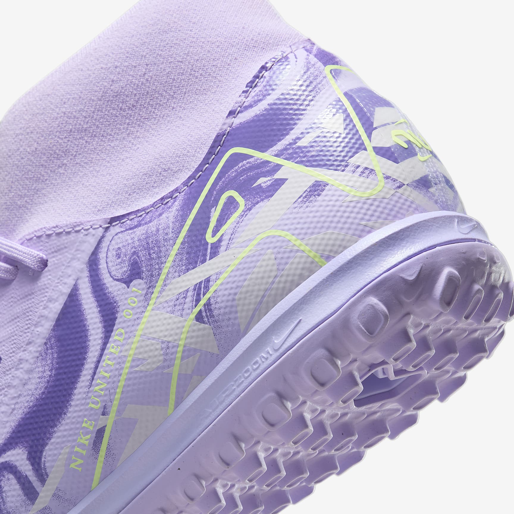 Nike United Mercurial Superfly 10 Academy TF High-Top Soccer Shoes