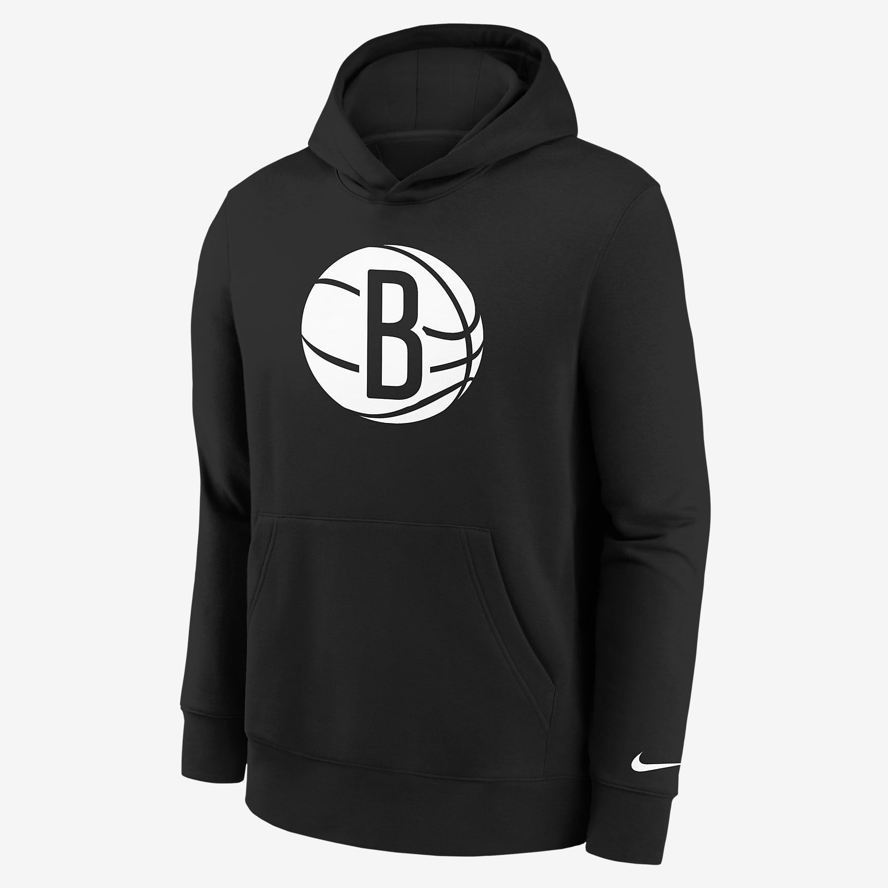 Brooklyn Nets Essential Big Kids' Nike NBA Pullover Hoodie