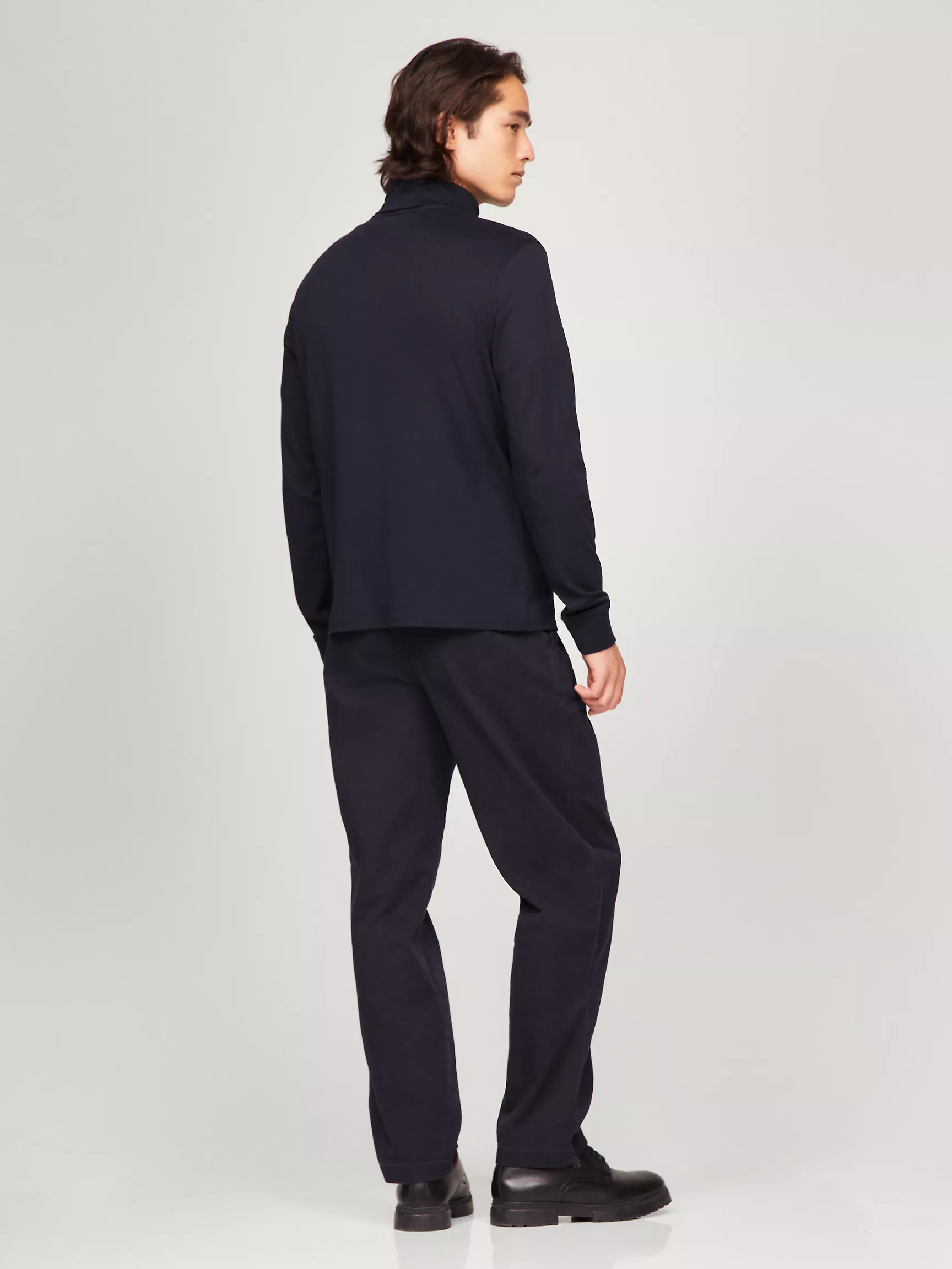 Мужская водолазка Tommy Hilfiger, Водолазка с длинным рукавом из интерлока