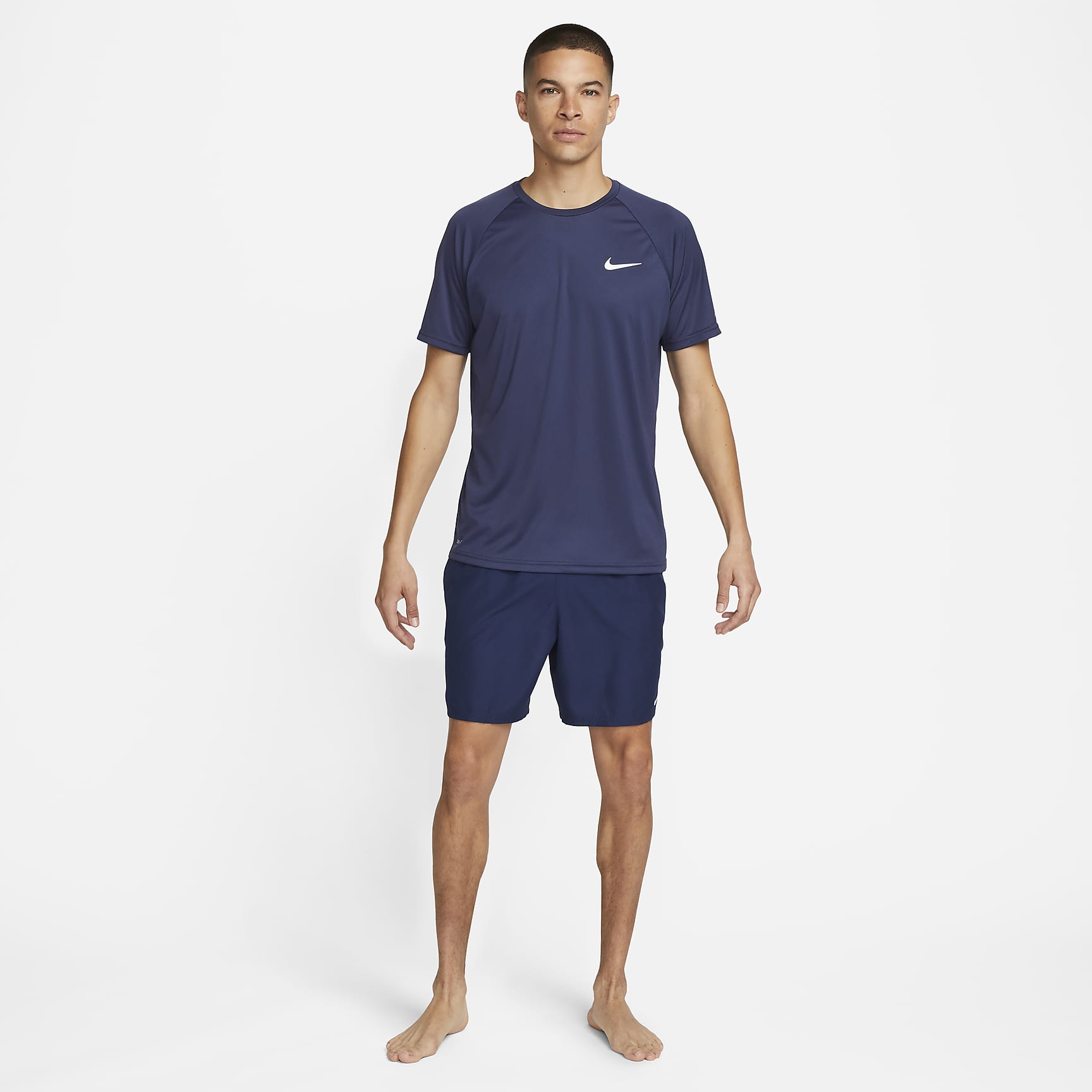 Nike Essential Men's Short-Sleeve Hydroguard Swim Shirt