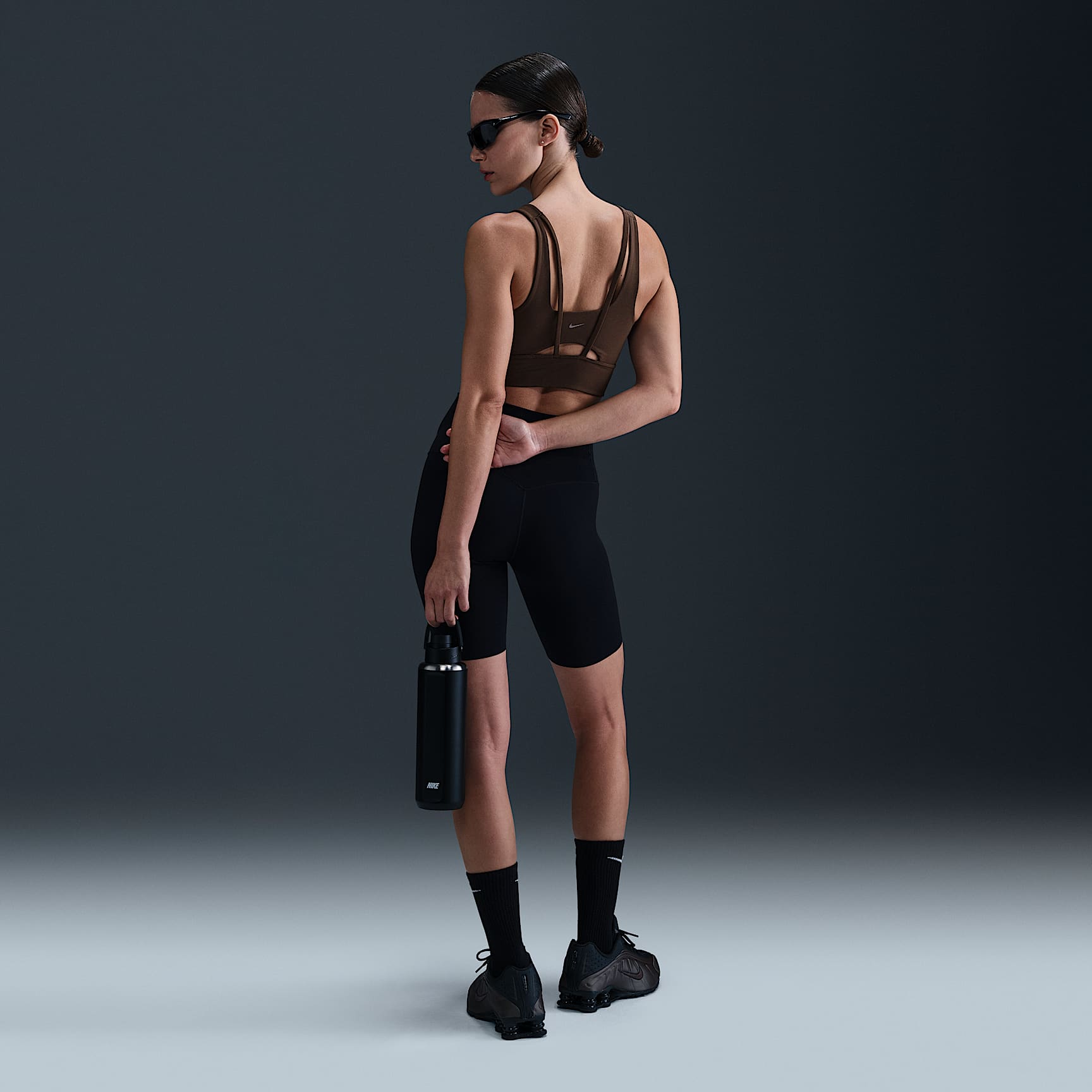 Nike Zenvy Women's Medium-Support Padded Longline Sports Bra