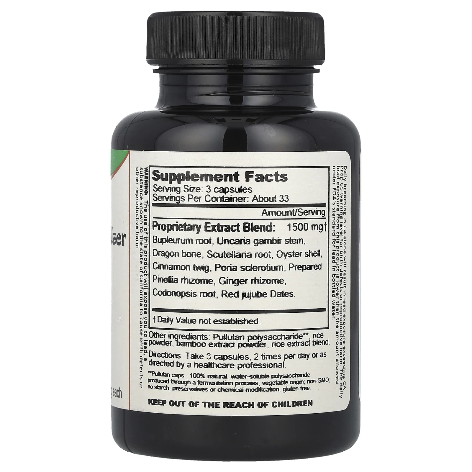 Dragon Herbs, Bupleurum & Dragon Bone, 500 мг, 100 вегетарианских капсул