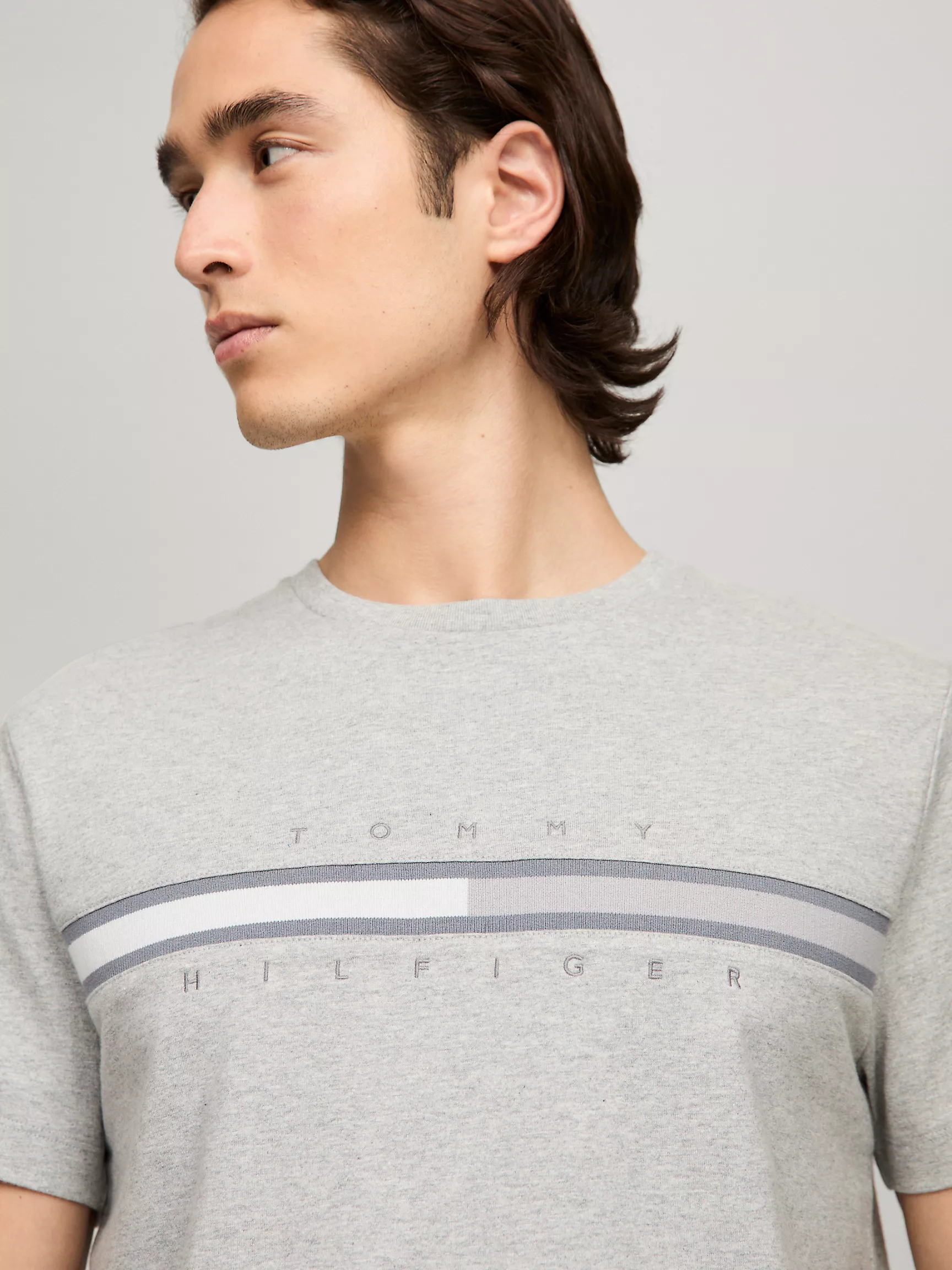 Мужская футболка Tommy Hilfiger, Футболка с тональным логотипом флага