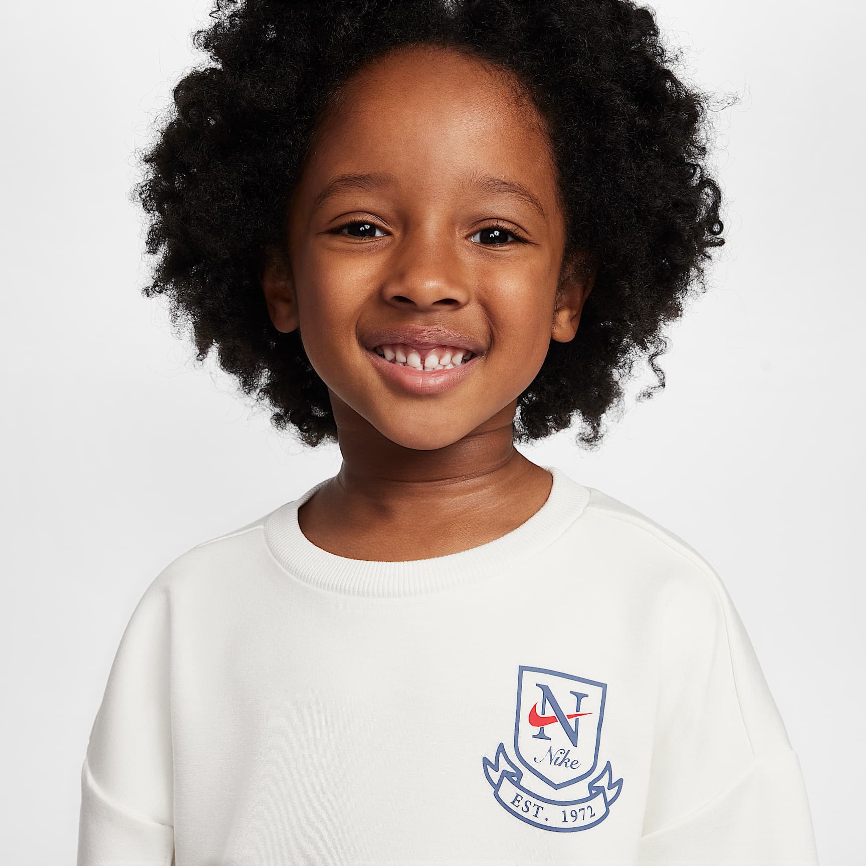 Nike Game, Swoosh, Match! Toddler Crew Top