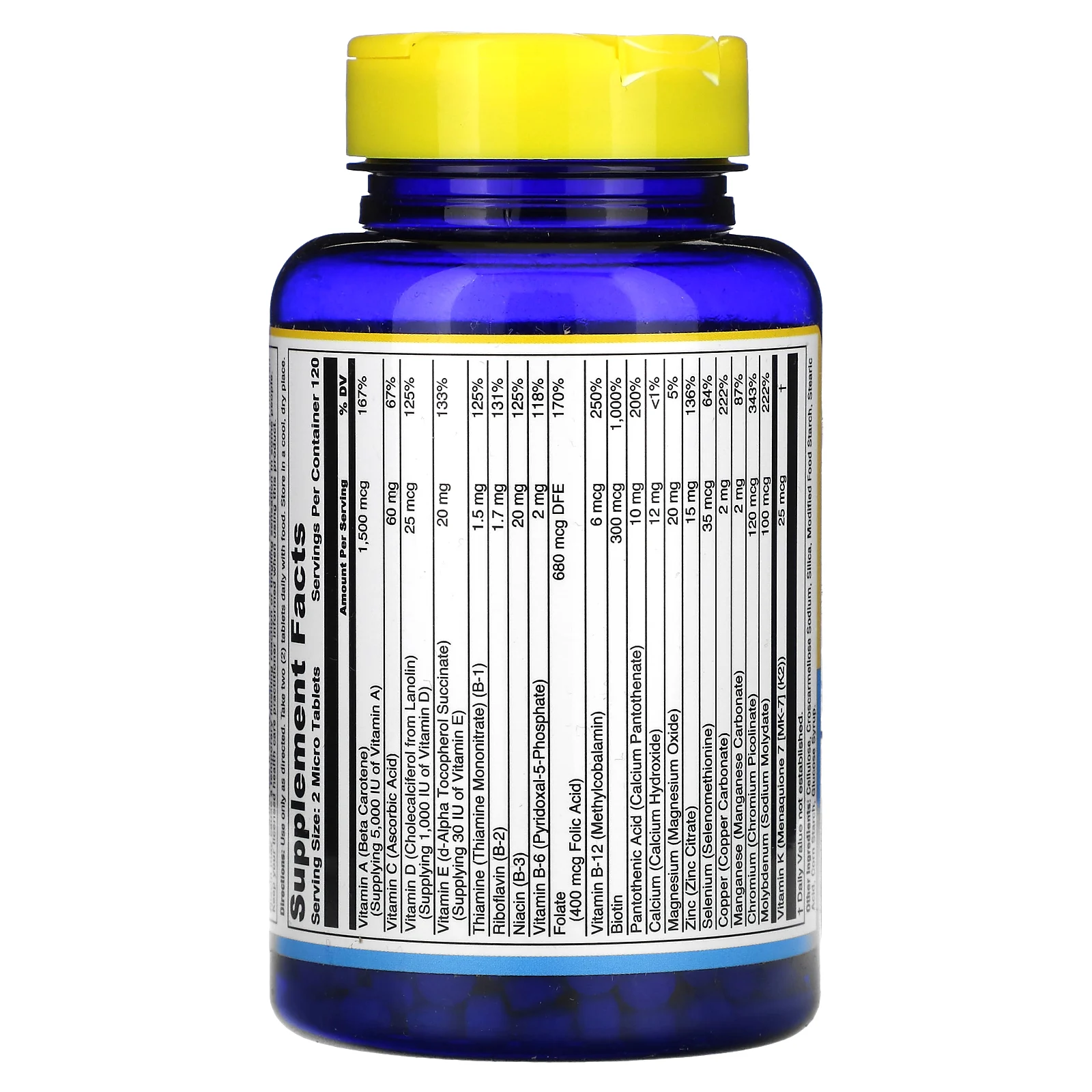 Nature's Life, Mighty Мини Vite, мультивитамины для ежедневного приема, 240 микротаблеток