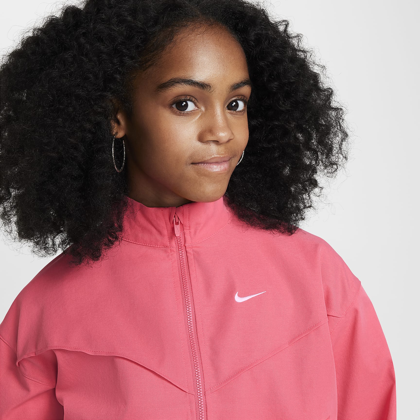 Nike Sportswear Girls' Oversized Lightweight Jacket