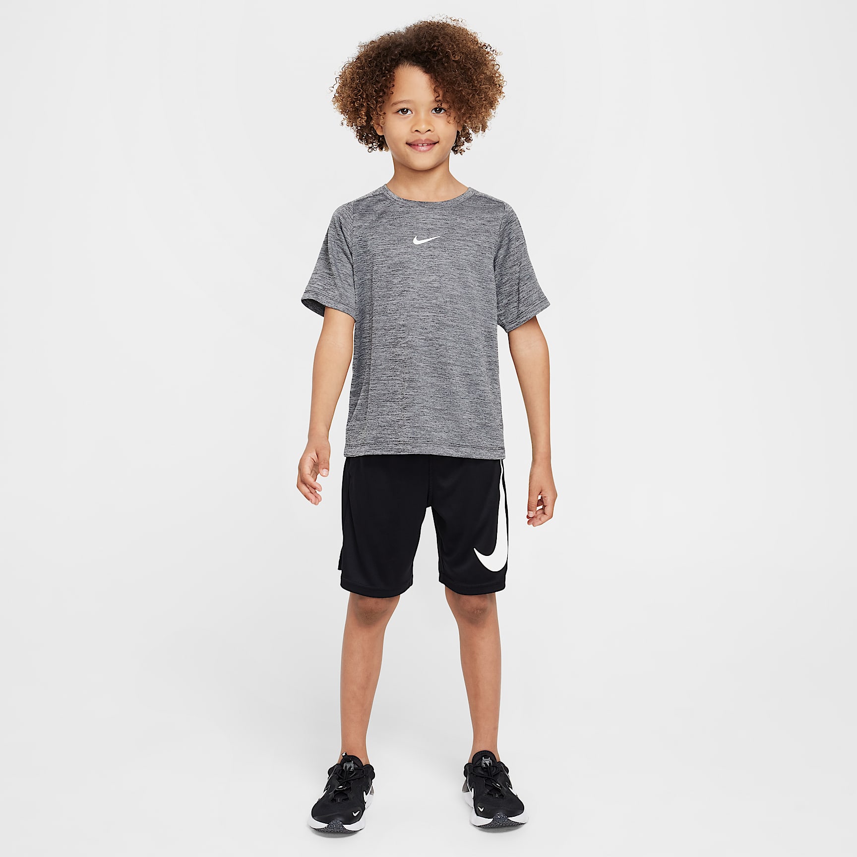 Nike Dri-FIT Little Kids' Multi Short Sleeve Top
