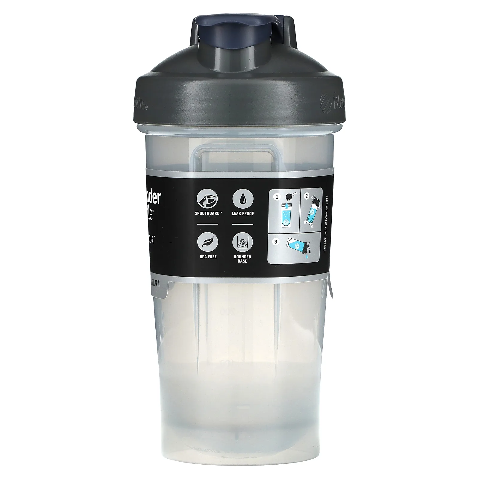 Blender Bottle, Pro Series, Pro24, FC Grey, 710 мл (24 унции)