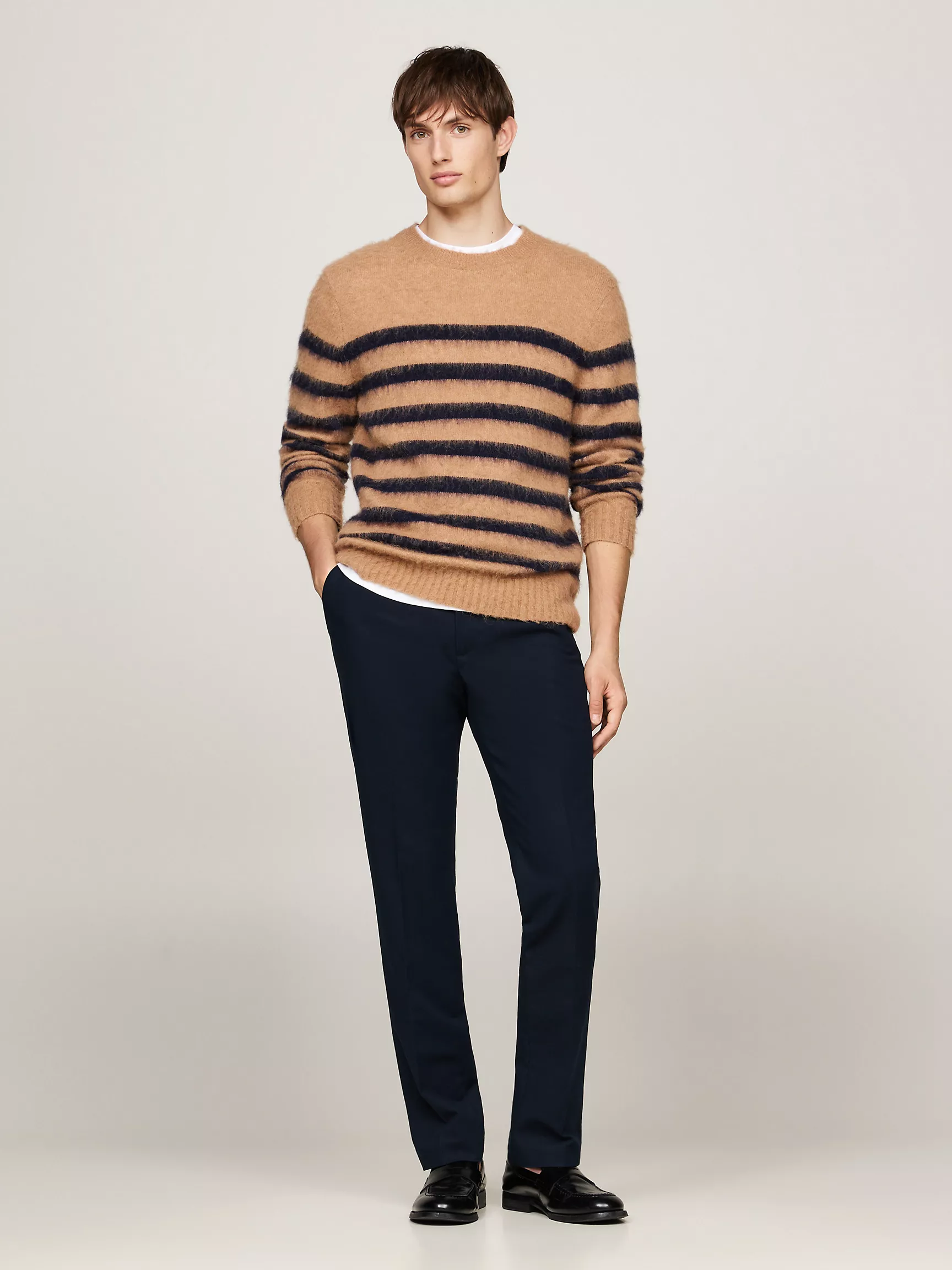 Мужские брюки Tommy Hilfiger, Прямые брюки чинос из эластичного хлопка