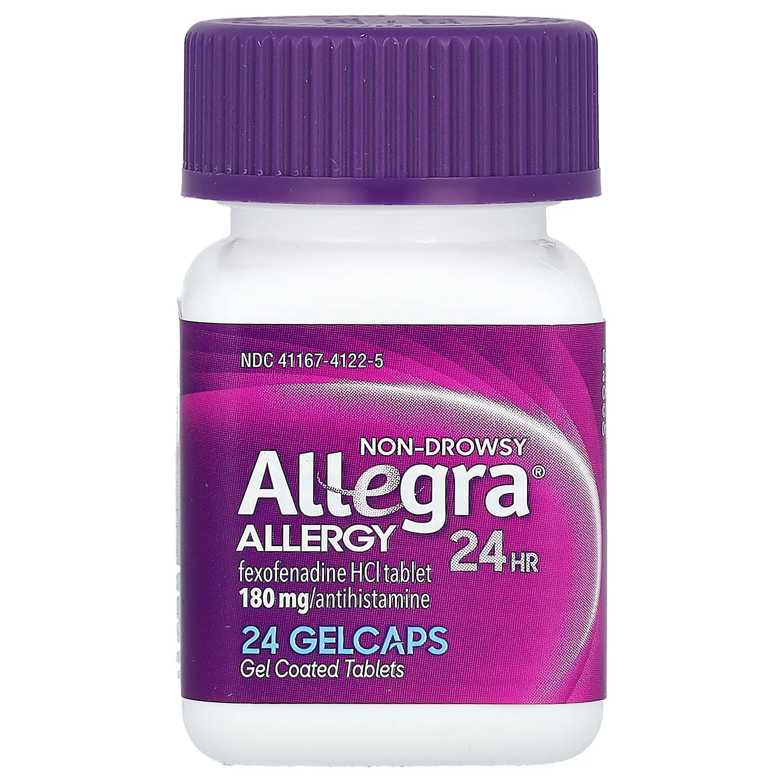 Allegra, Allergy 24H, 24 гелевые капсулы