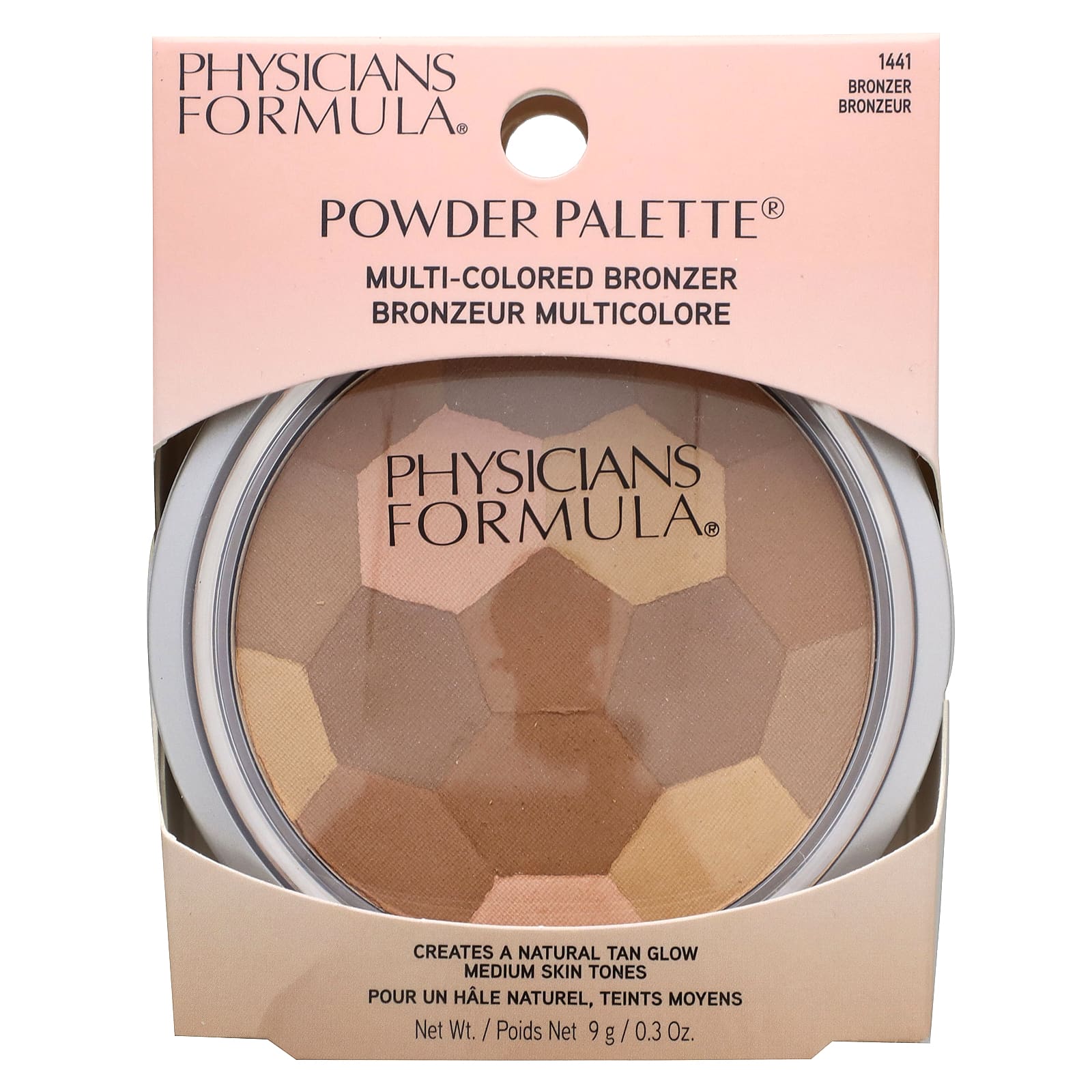 Physicians Formula, Powder Palette, разноцветный бронзер, 9 г (0,3 унции)