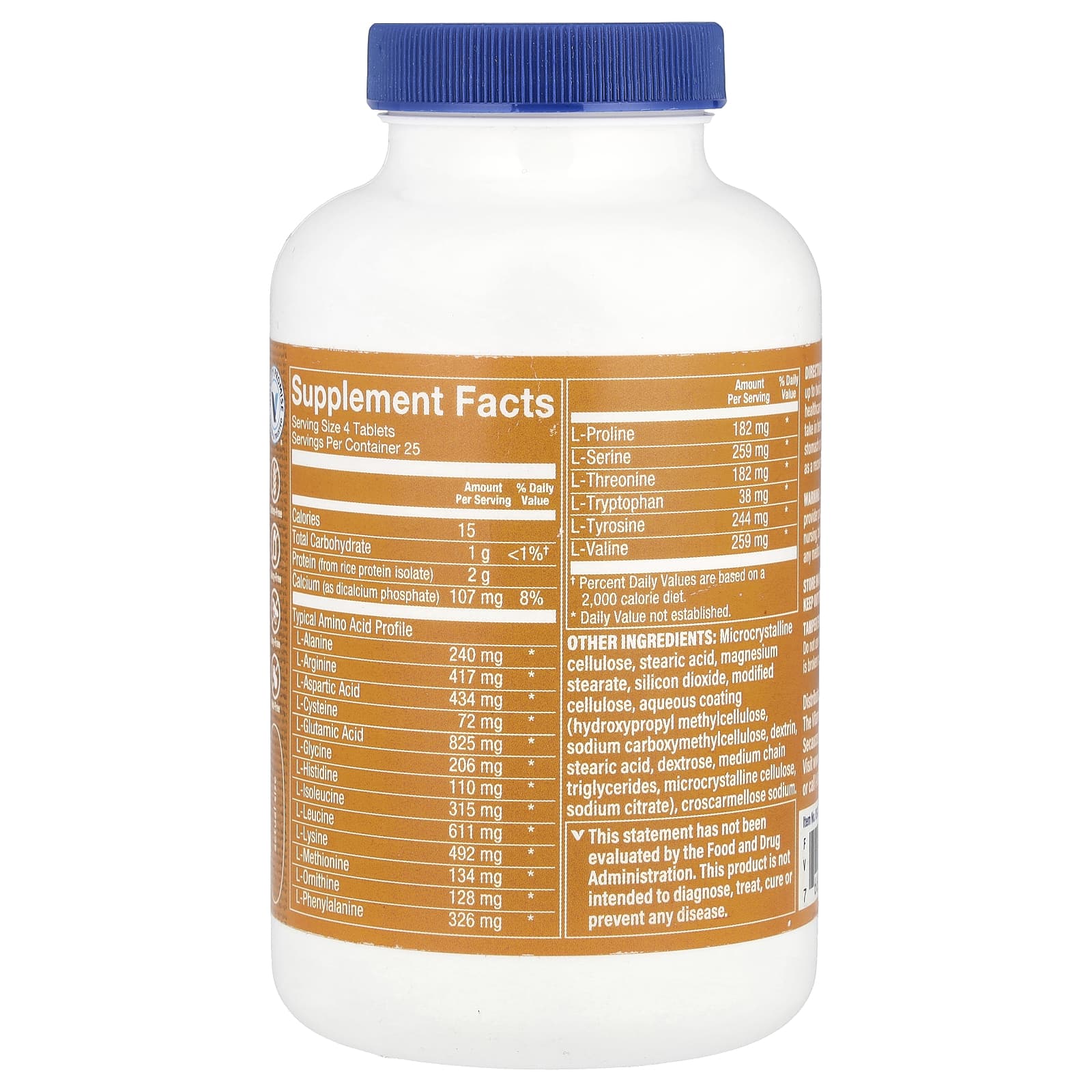 The Vitamin Shoppe, Аминокислотный комплекс, 100 таблеток