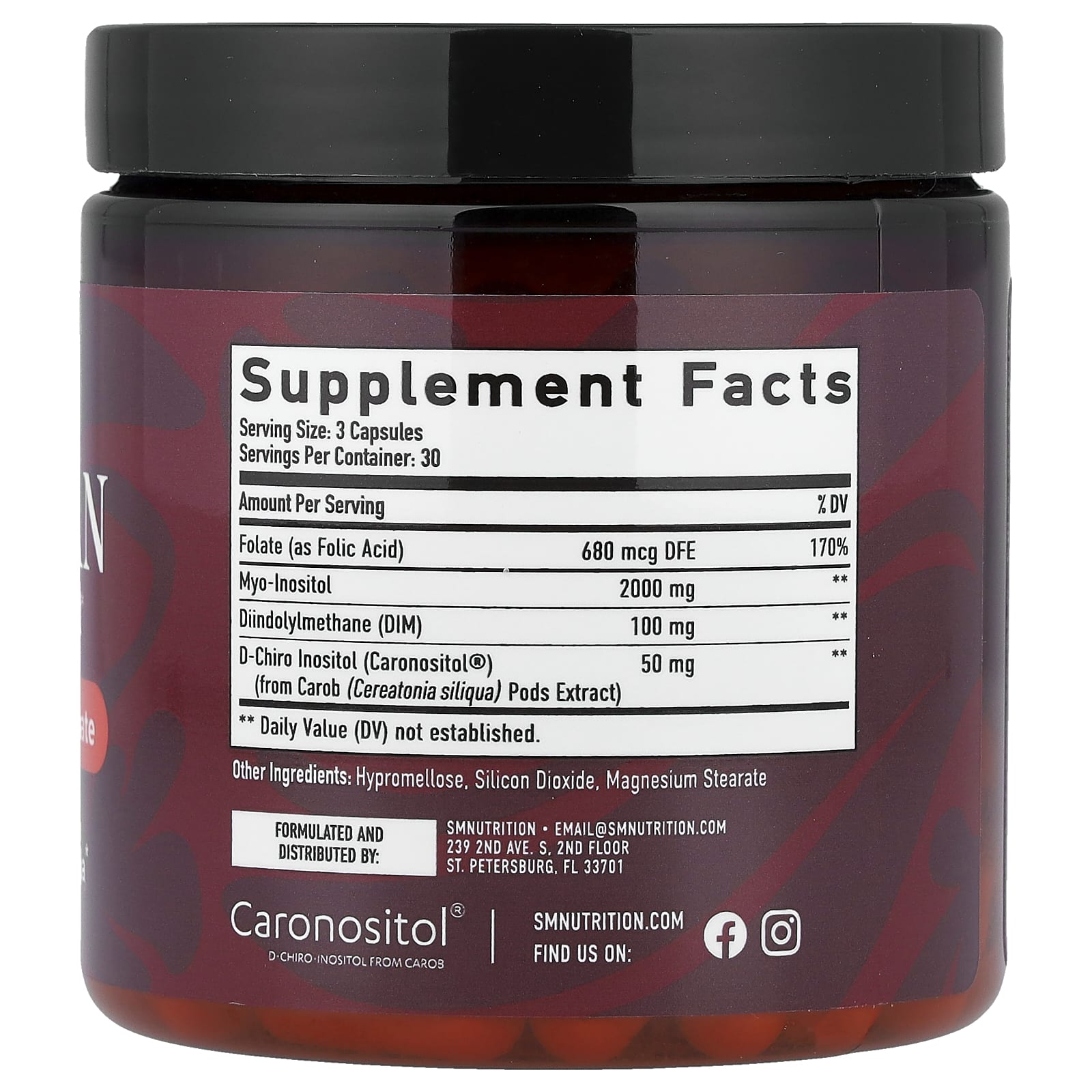 SMNutrition, Ovarian Support Complex, 90 капсул