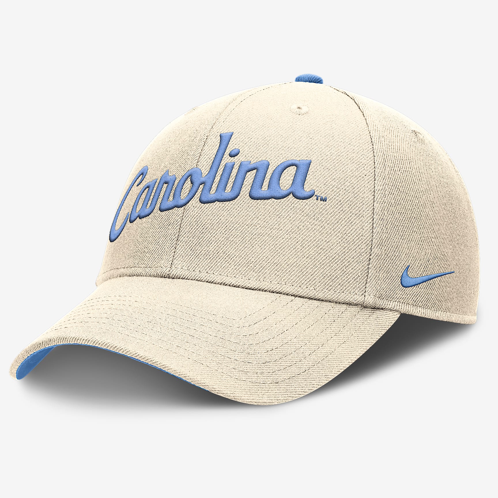 North Carolina Tar Heels Primetime Rise Men's Nike College Adjustable Hat