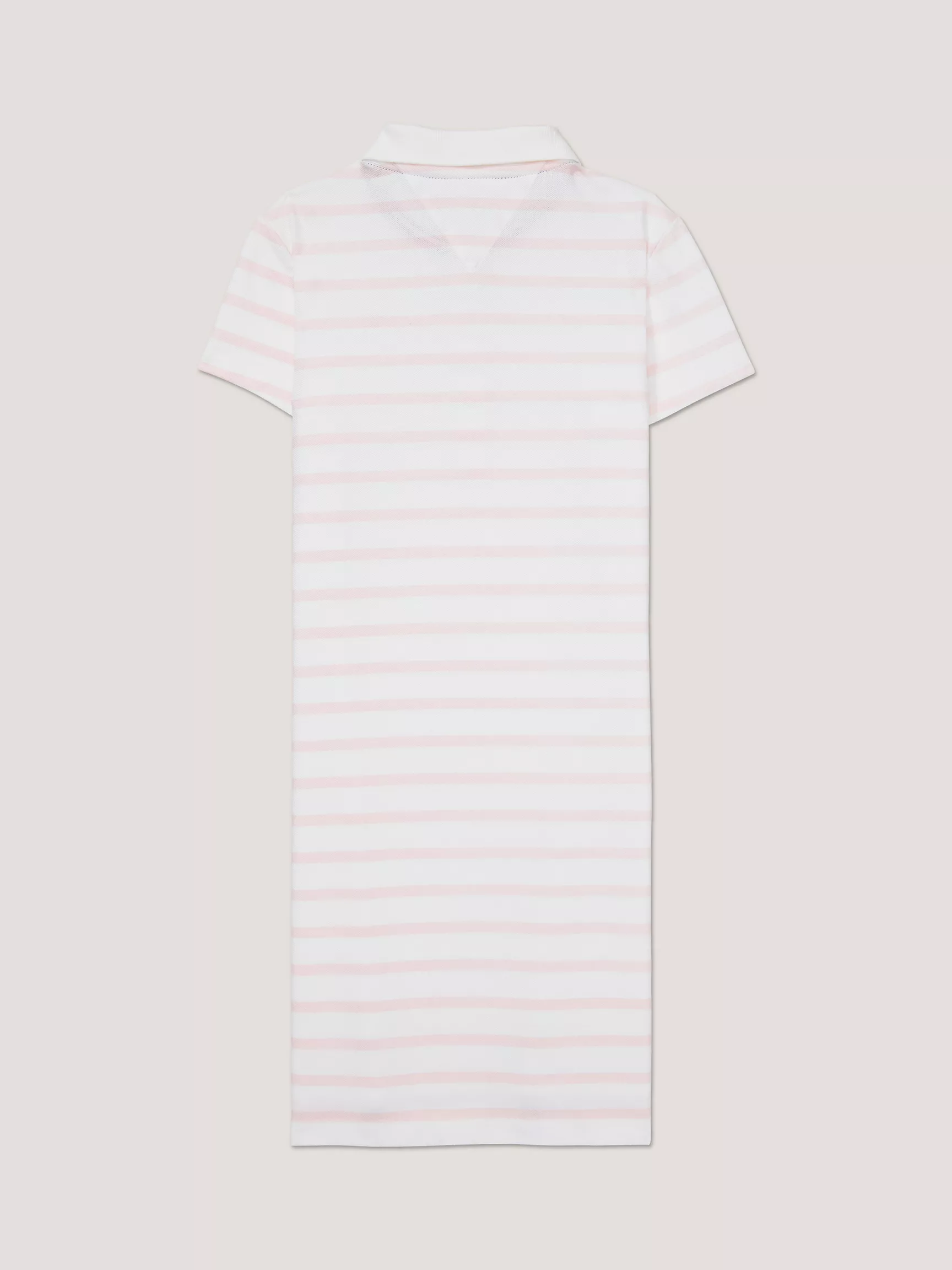 Платье для девочек Tommy Hilfiger, Детское эластичное платье-поло из пике в полоску