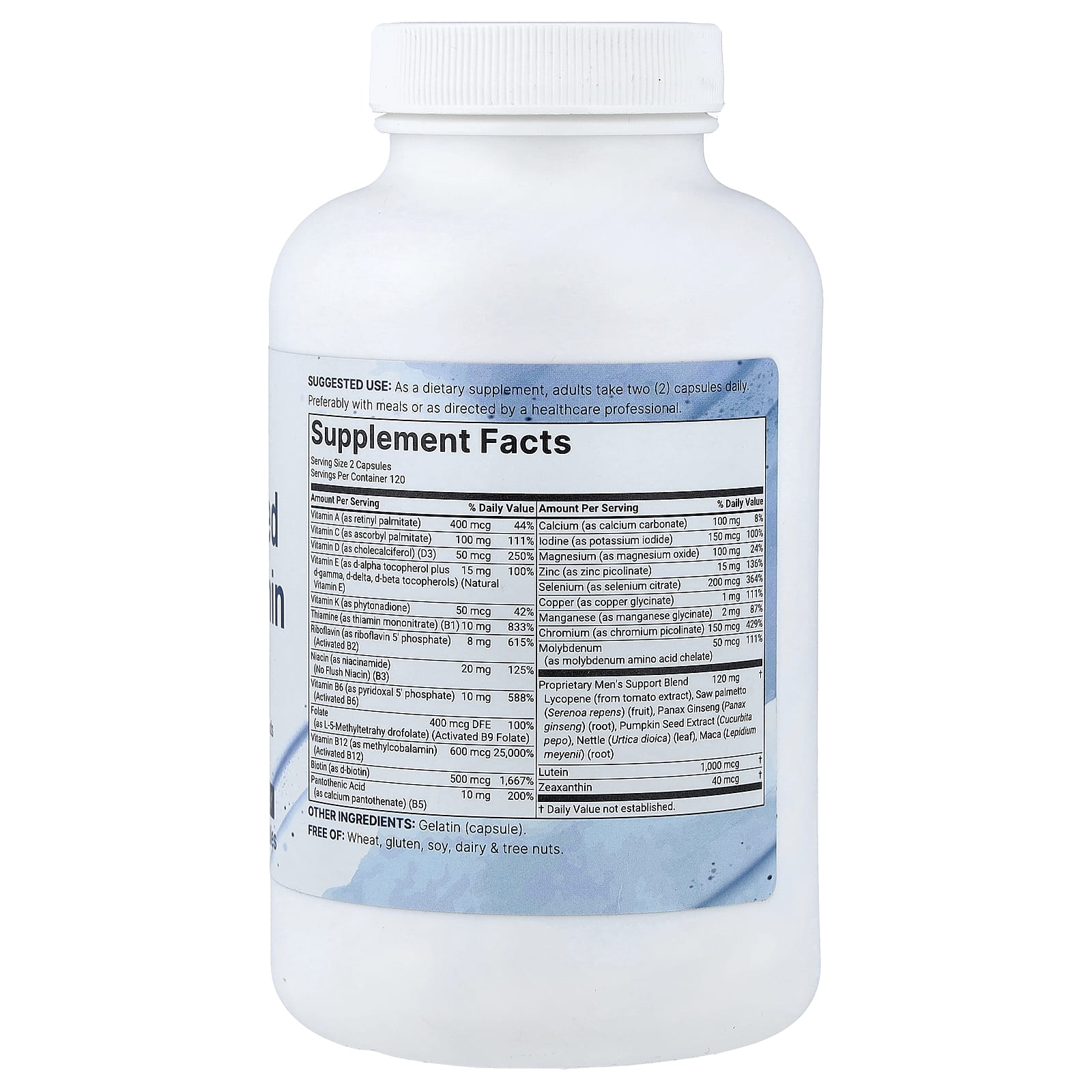 Micro Ingredients, чистые метилированные мультивитамины для мужчин, 240 капсул