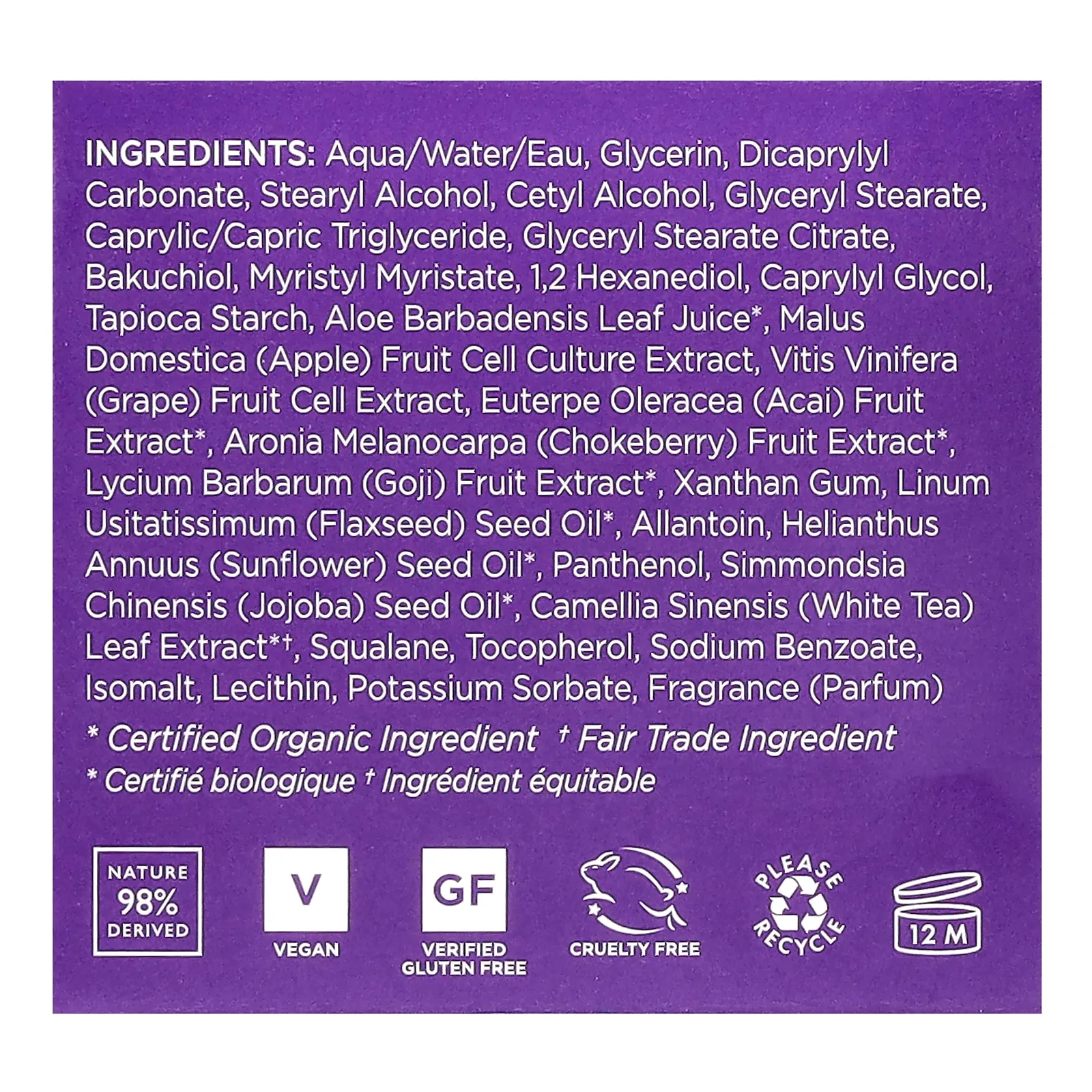Andalou Naturals, омолаживающий крем, альтернатива ретинолу на растительной основе, антивозрастной, 50 г (1,7 унции)