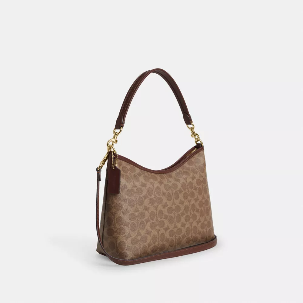 Сумка COACH Laurel Shoulder Bag In Signature Canvas