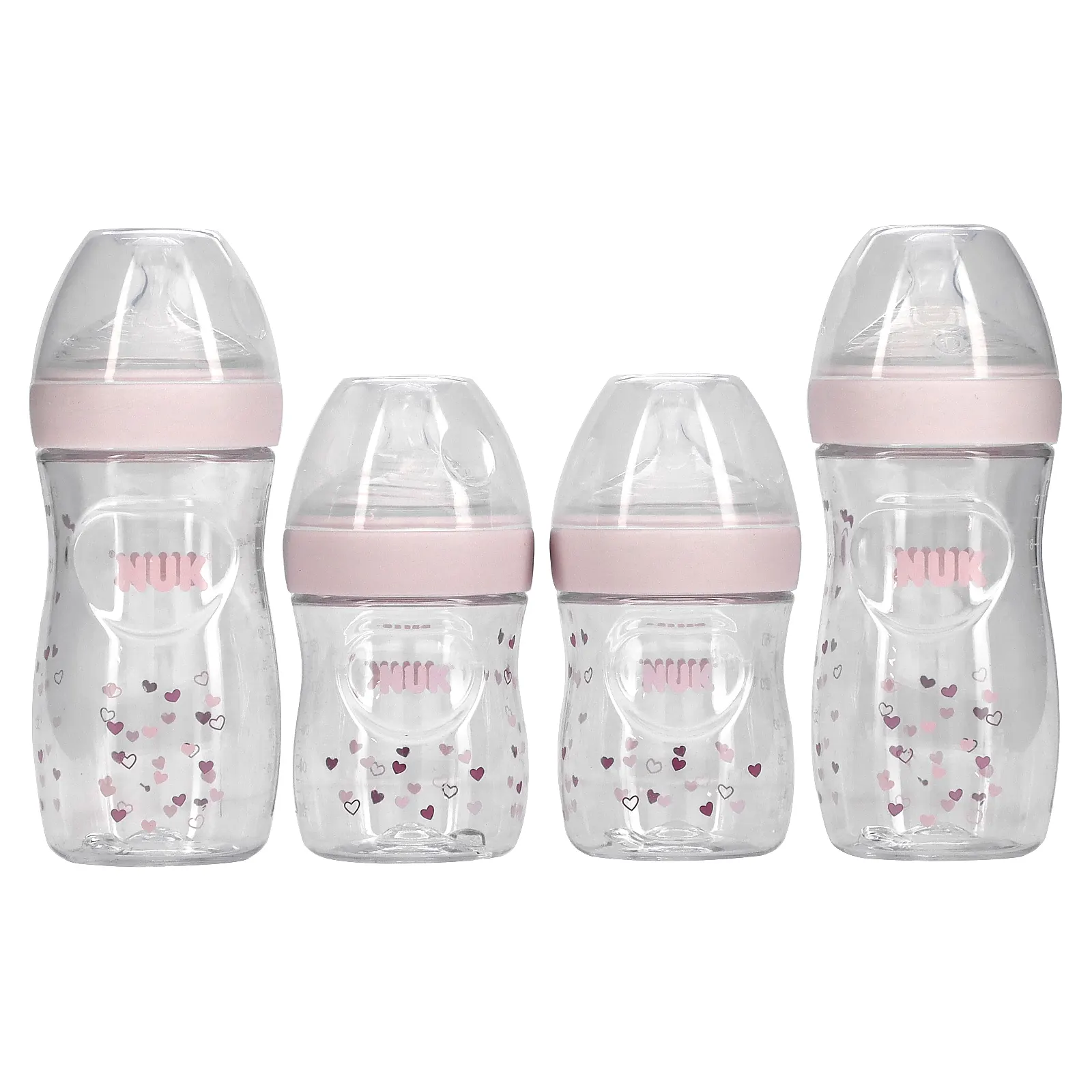 NUK, Simply Natural Bottle with SafeTemp, подарочный набор для новорожденных, от 0 месяцев, 9 шт.