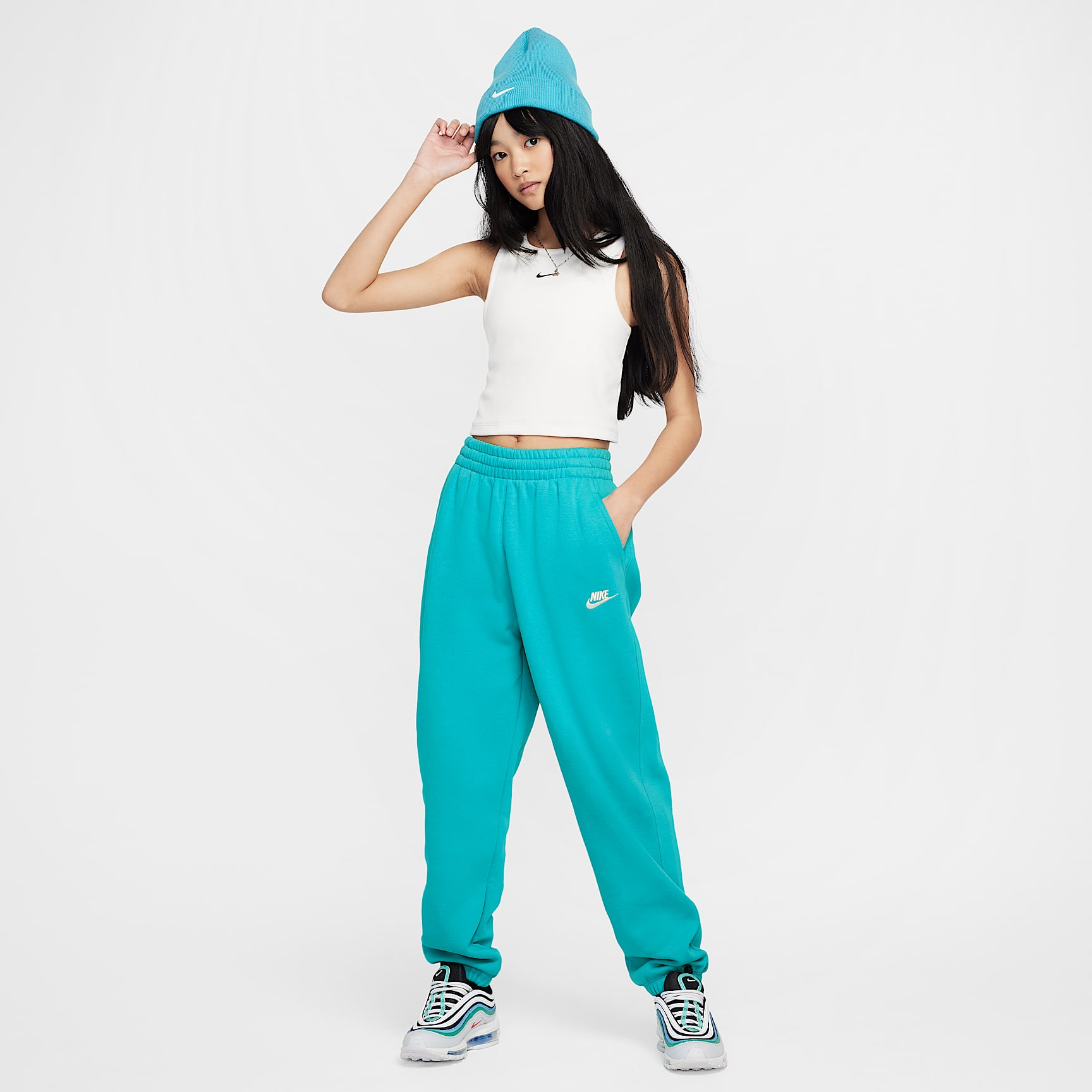 Nike Sportswear Club Fleece Big Kids' Loose Pants