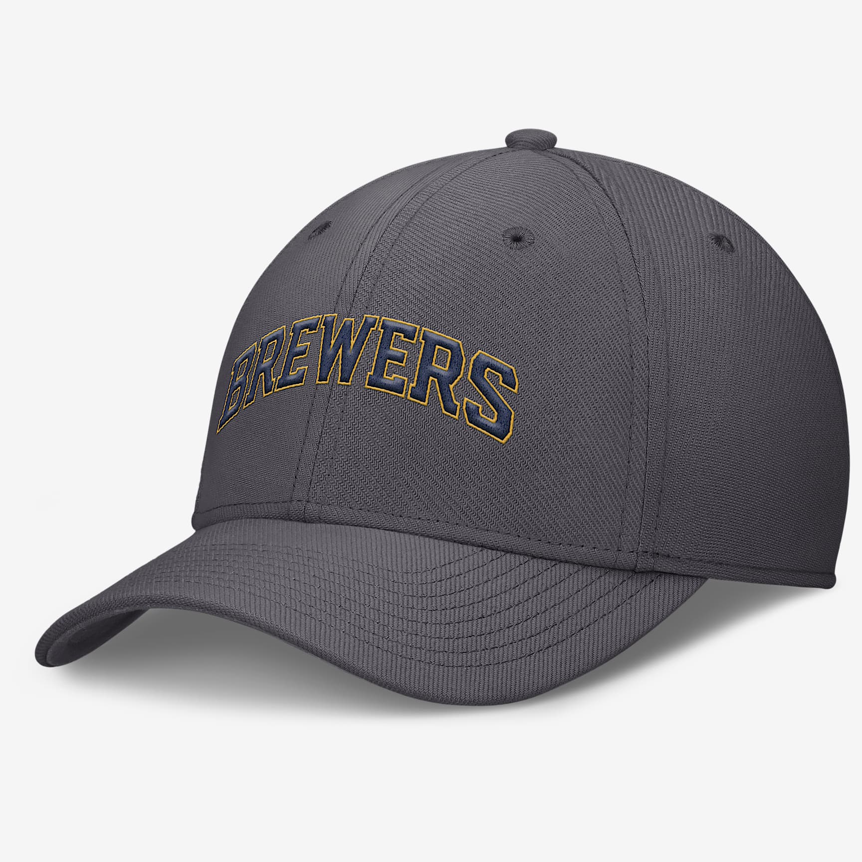 Milwaukee Brewers Swoosh Men's Nike Dri-FIT MLB Hat
