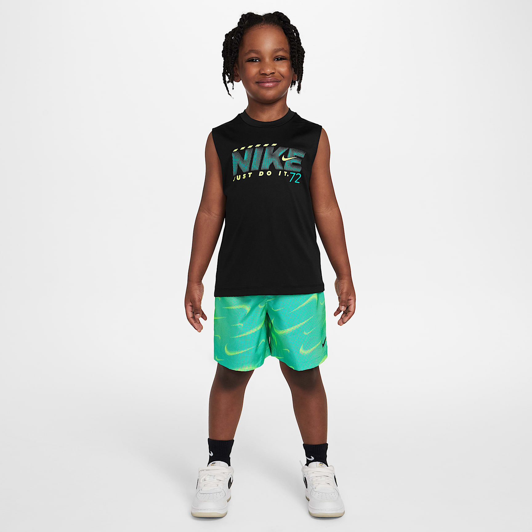 Nike Dri-FIT Little Kids' Rhythm Printed 2-Piece Shorts Set