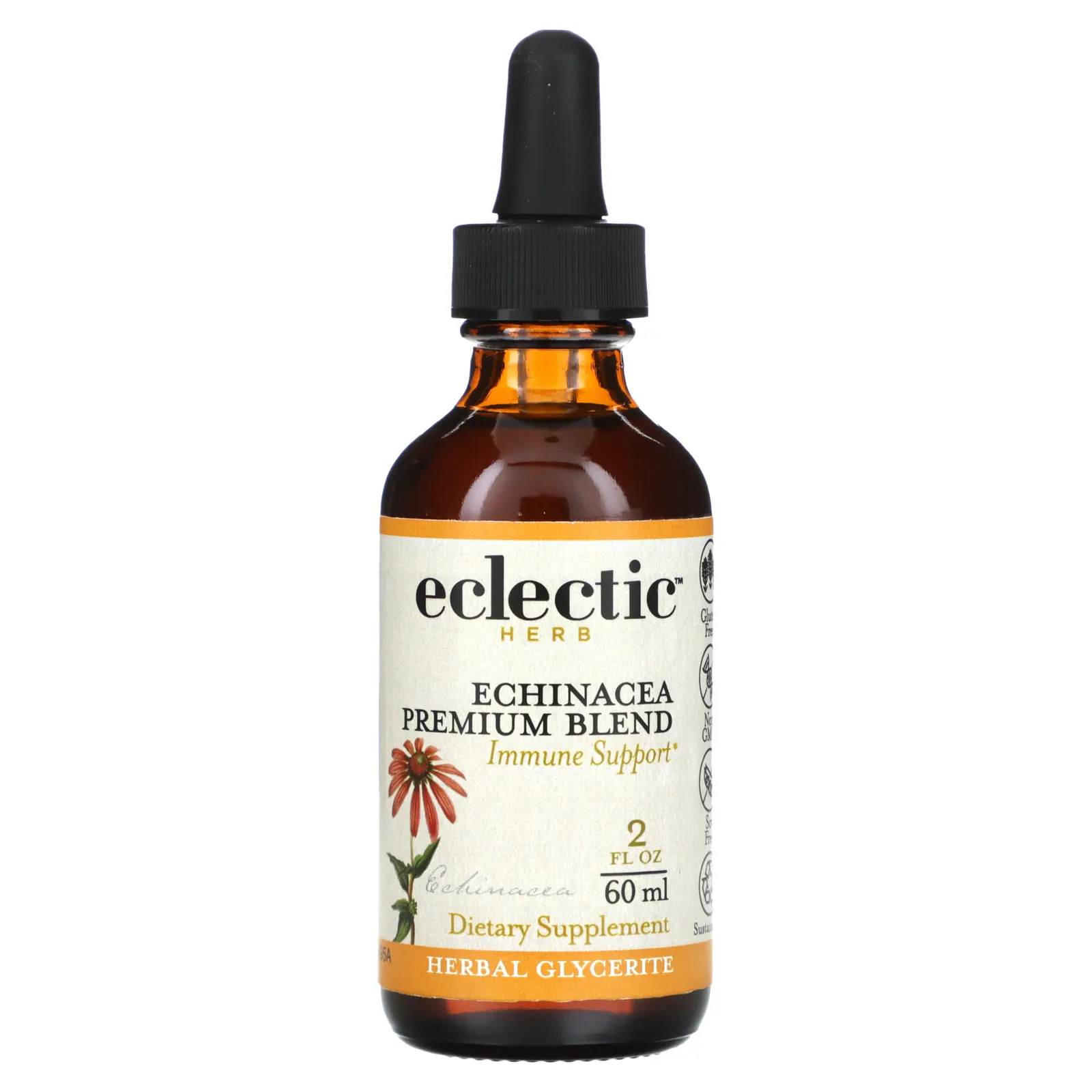 Eclectic Herb, Echinacea Premium Blend, 2 fl oz ( 60 ml)