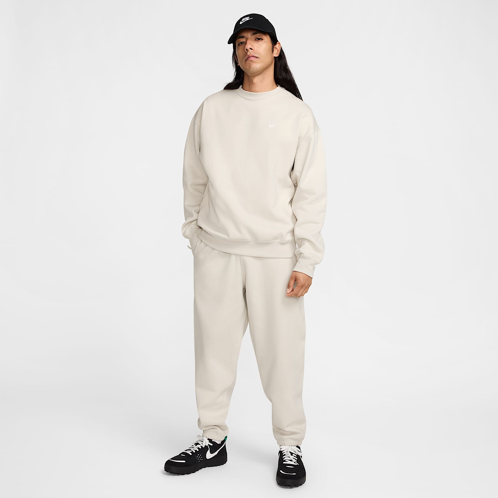 Nike Solo Swoosh Men's Fleece Crew