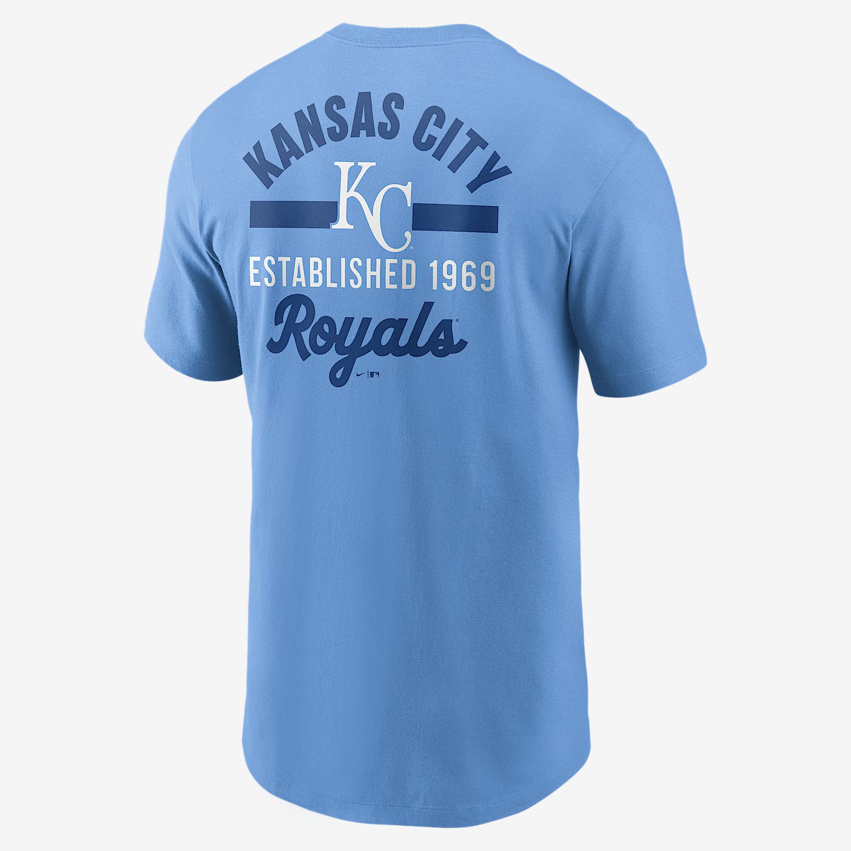 Kansas City Royals 2-Hit Men's Nike MLB T-Shirt