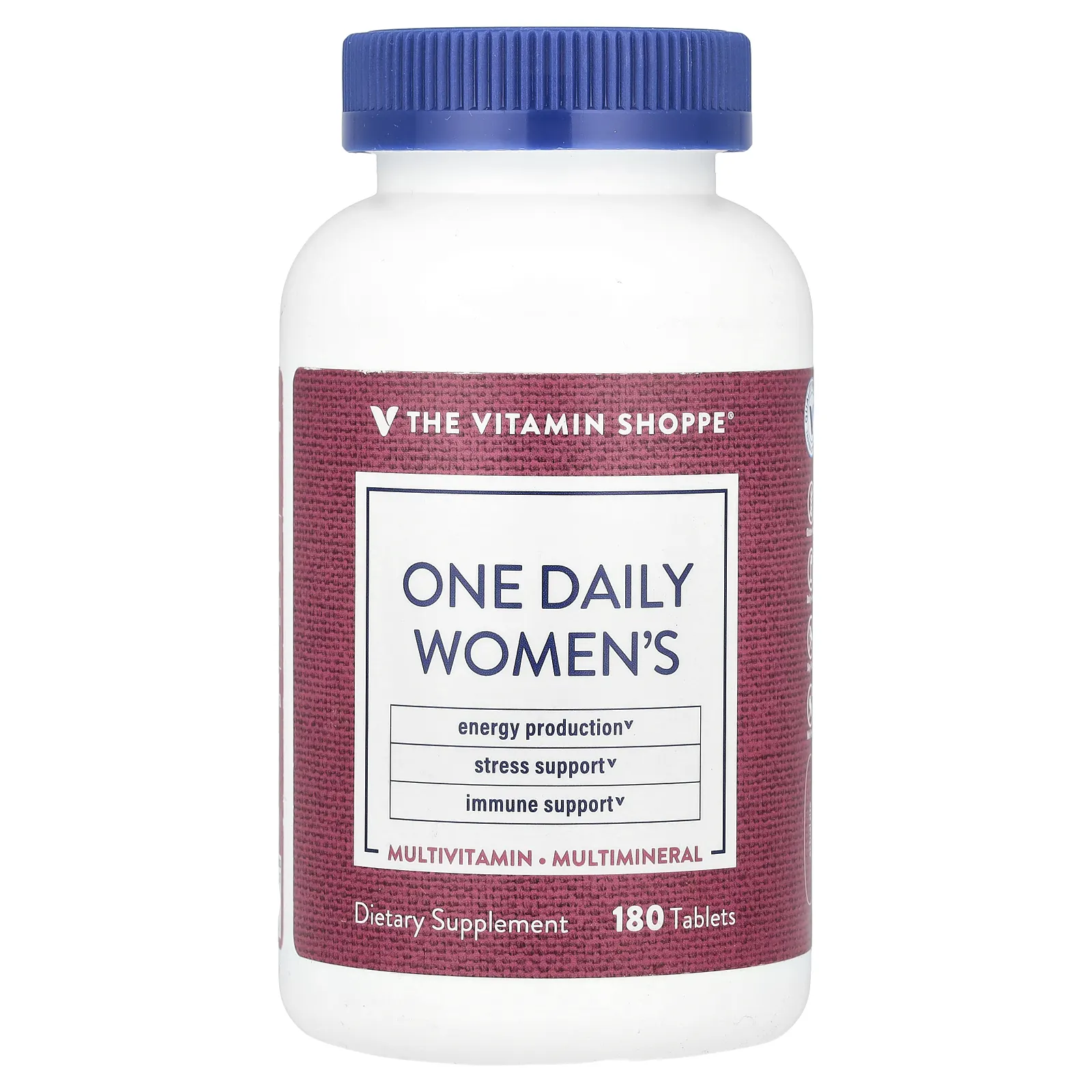 The Vitamin Shoppe, Мультивитамины и мультиминералы для женщин One Daily, 180 таблеток