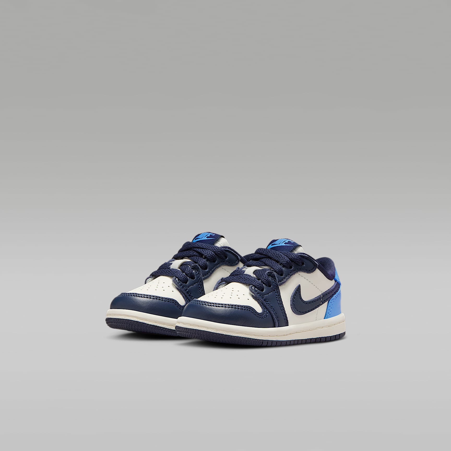 Jordan 1 Retro Low "Obsidian" Baby/Toddler Shoes