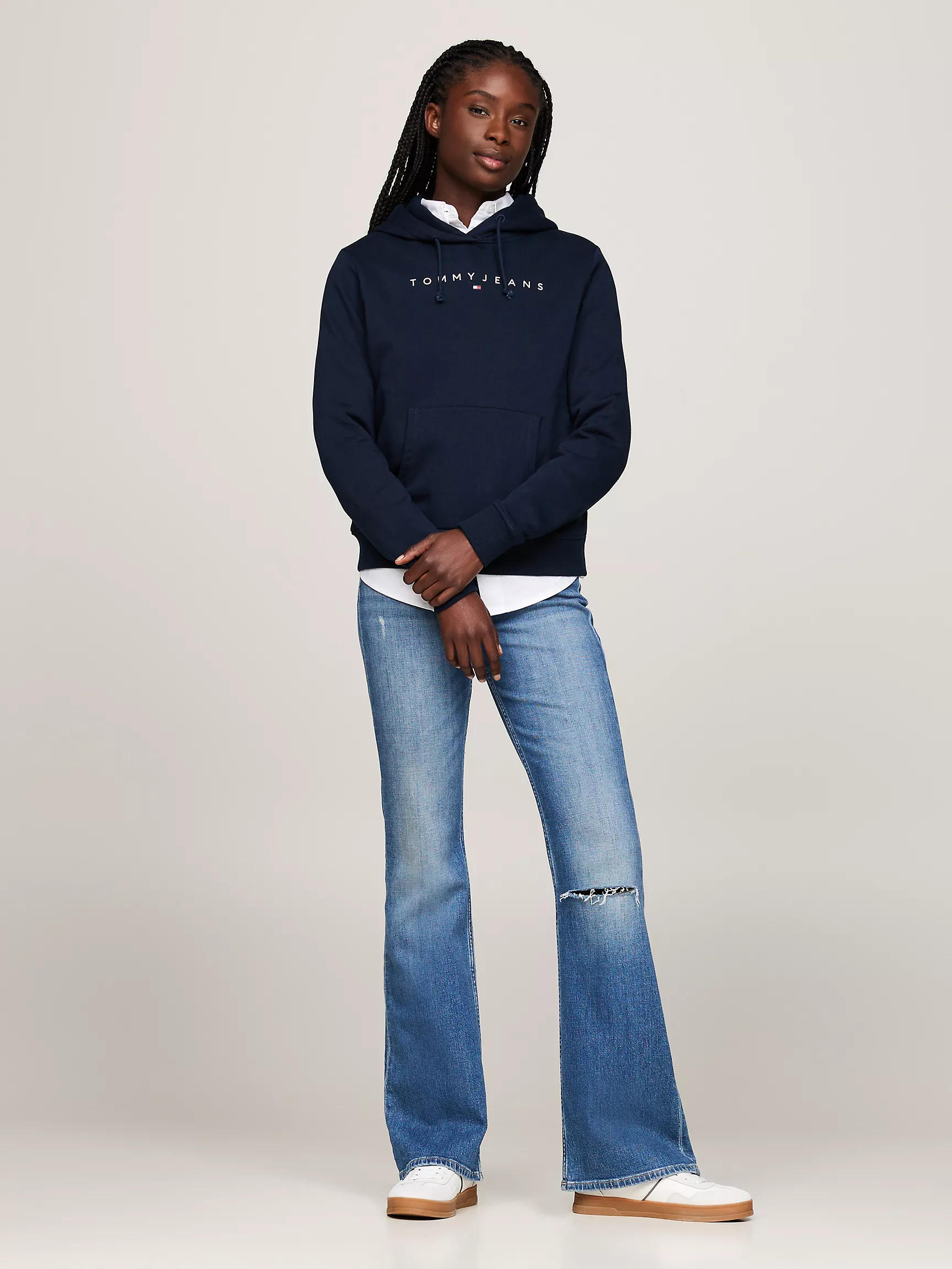 Женская толстовка Tommy Hilfiger, Худи с логотипом Tommy