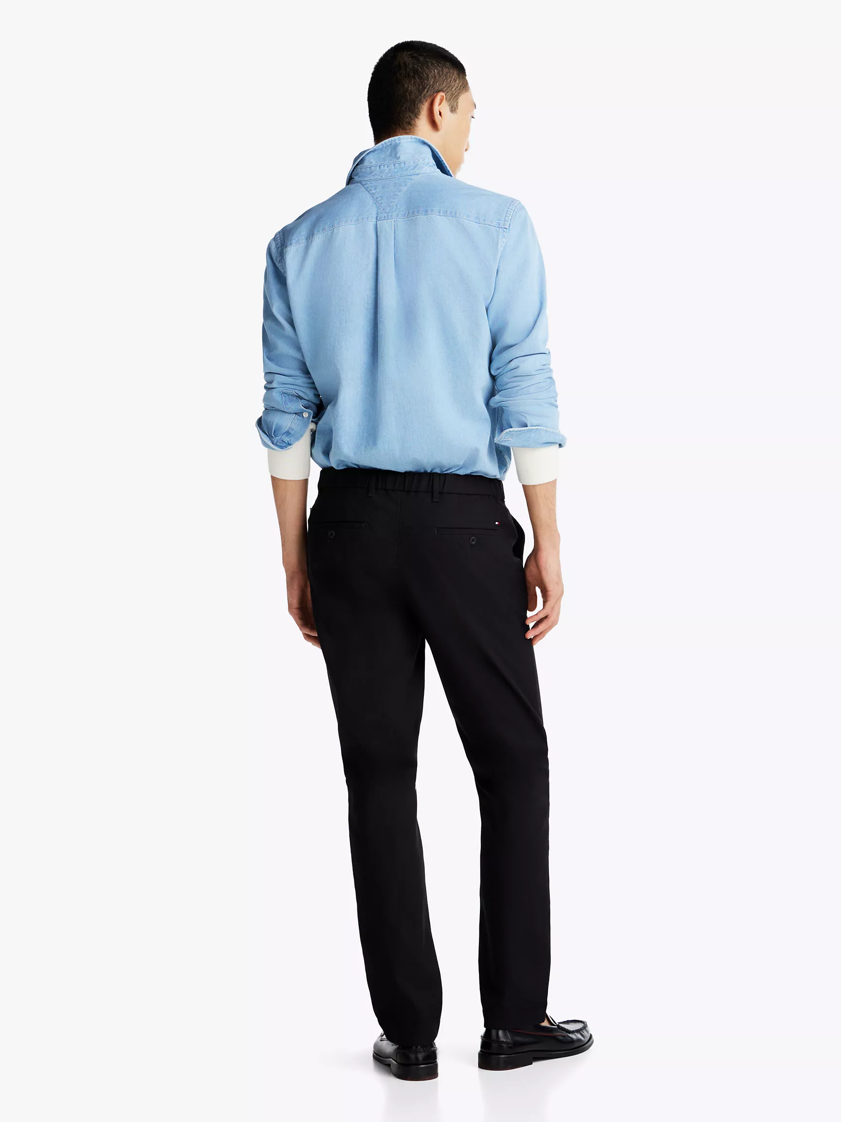 Мужские брюки Tommy Hilfiger, Прямые технологичные брюки чинос